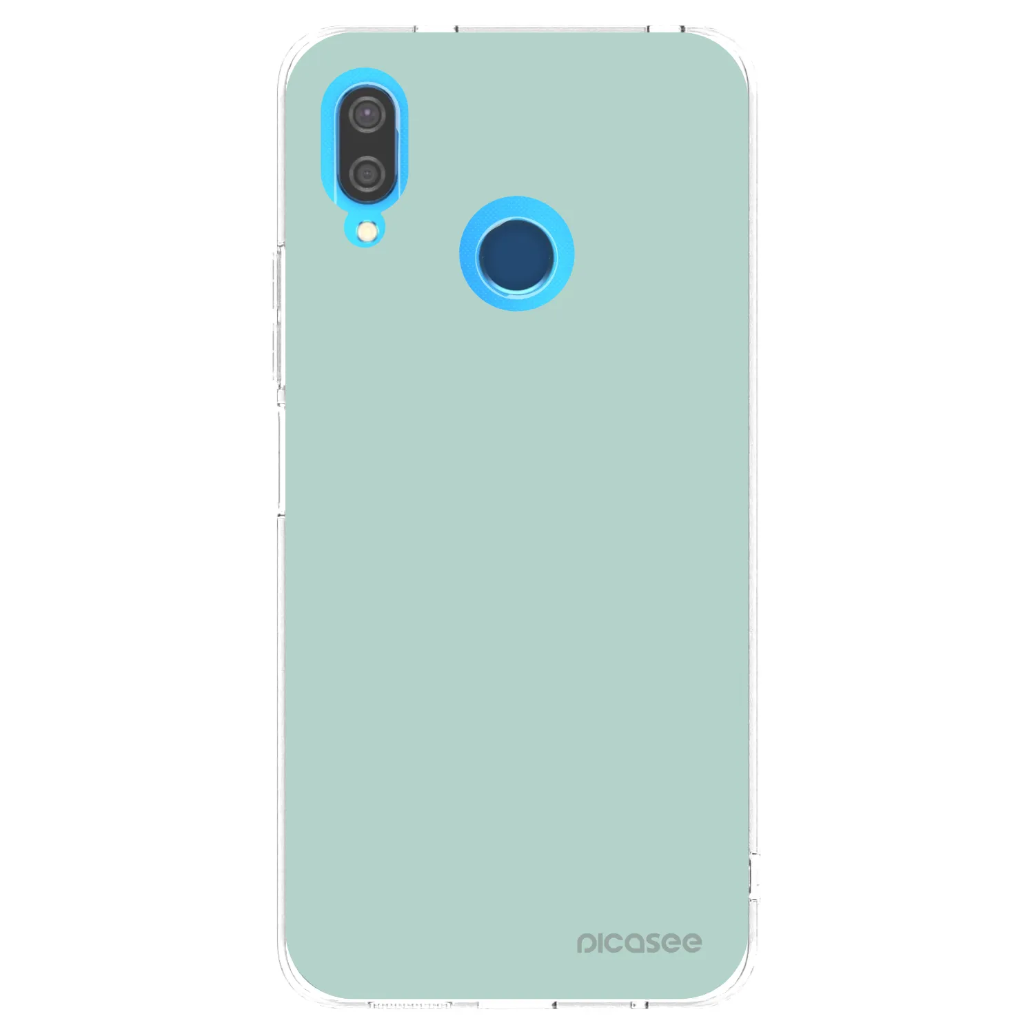 Picasee átlátszó szilikon tok az alábbi mobiltelefonokra Huawei P20 Lite - Pastel Charm