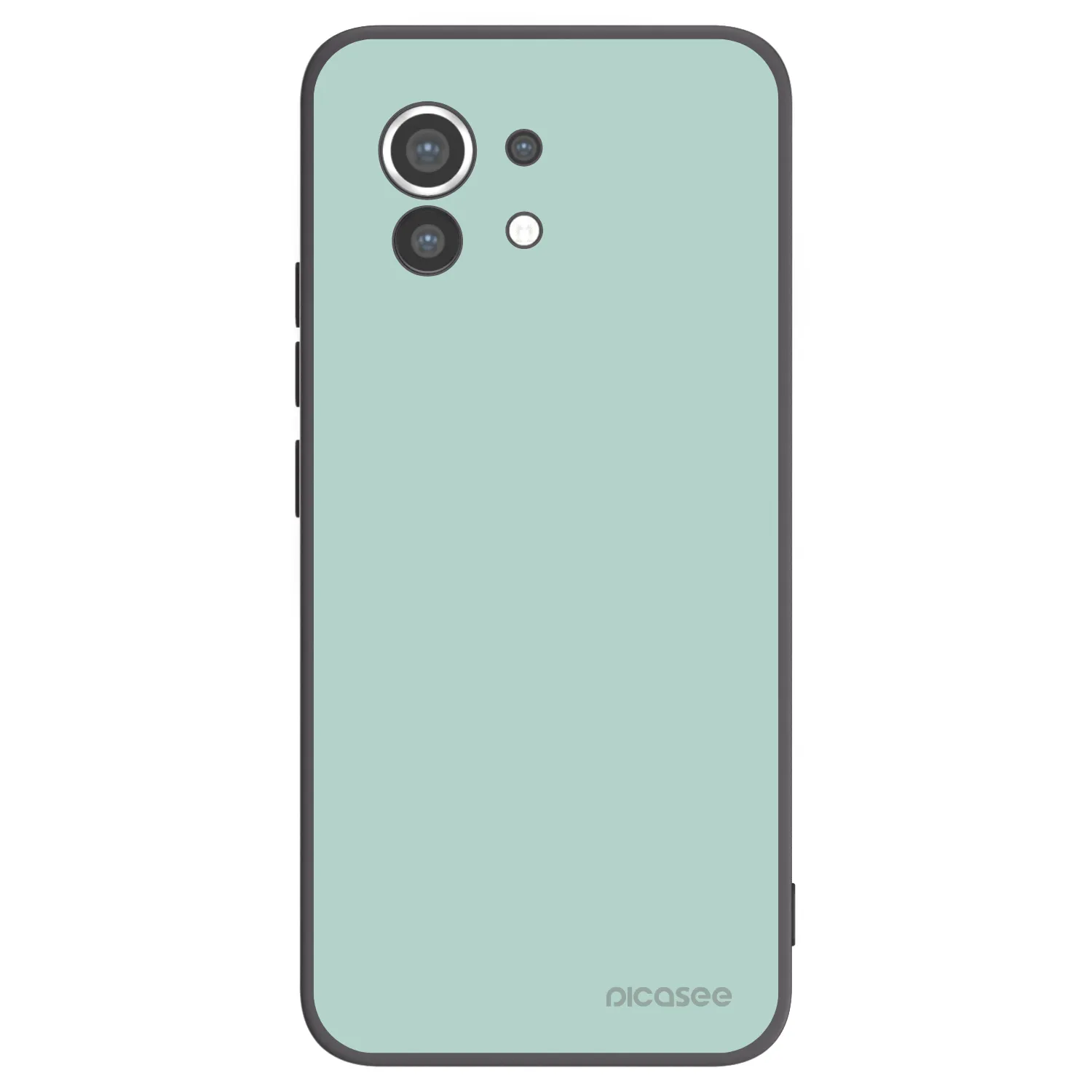 Picasee fekete szilikon tok az alábbi mobiltelefonokra Xiaomi Mi 11 - Pastel Charm