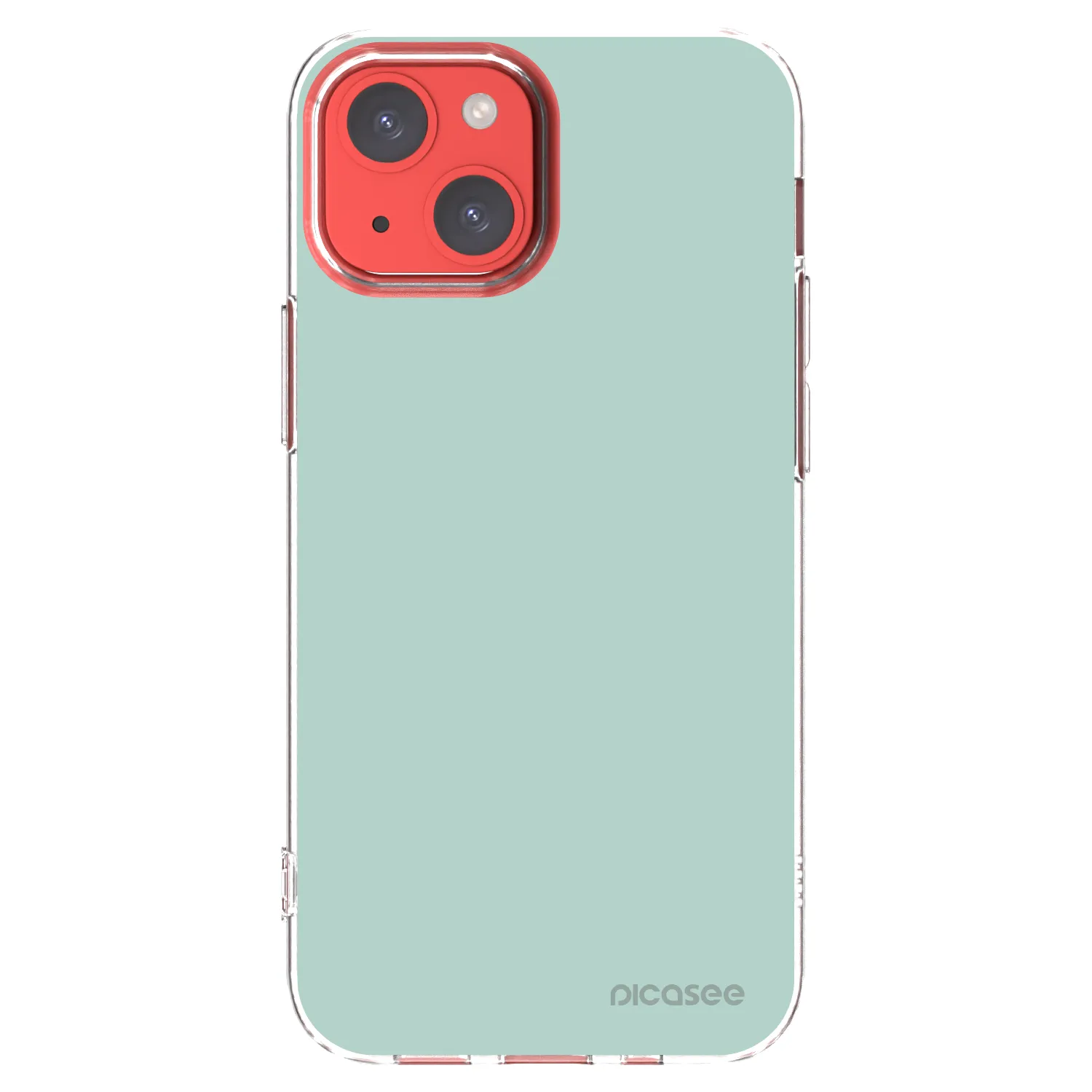 Picasee átlátszó szilikon tok az alábbi mobiltelefonokra Apple iPhone 13 mini - Pastel Charm