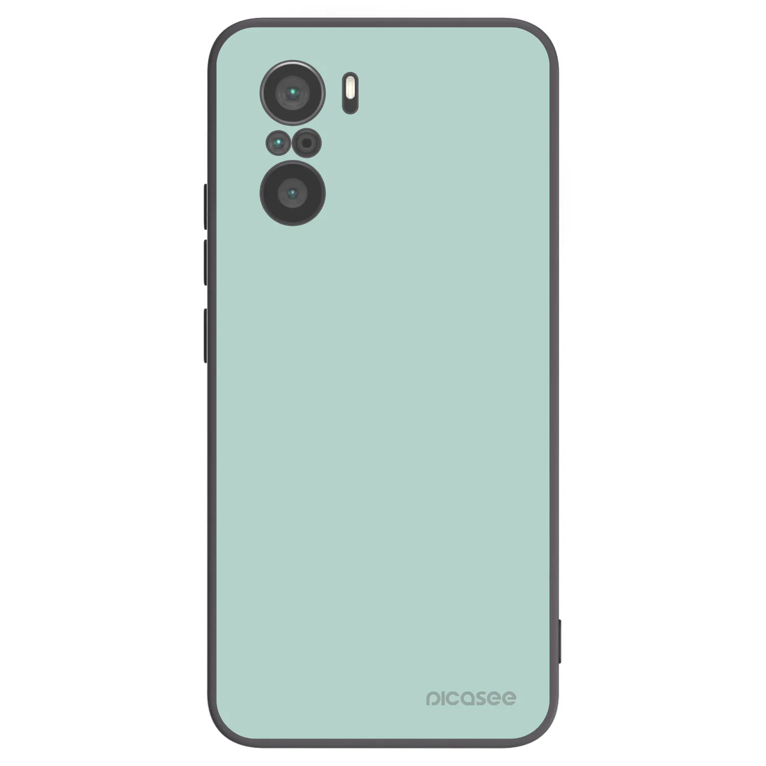 Picasee fekete szilikon tok az alábbi mobiltelefonokra Xiaomi Poco F3 - Pastel Charm