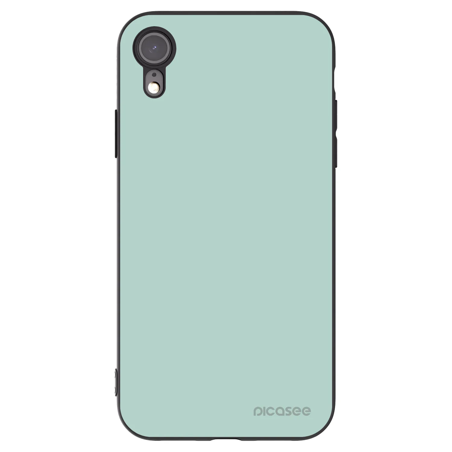 Picasee fekete szilikon tok az alábbi mobiltelefonokra Apple iPhone XR - Pastel Charm