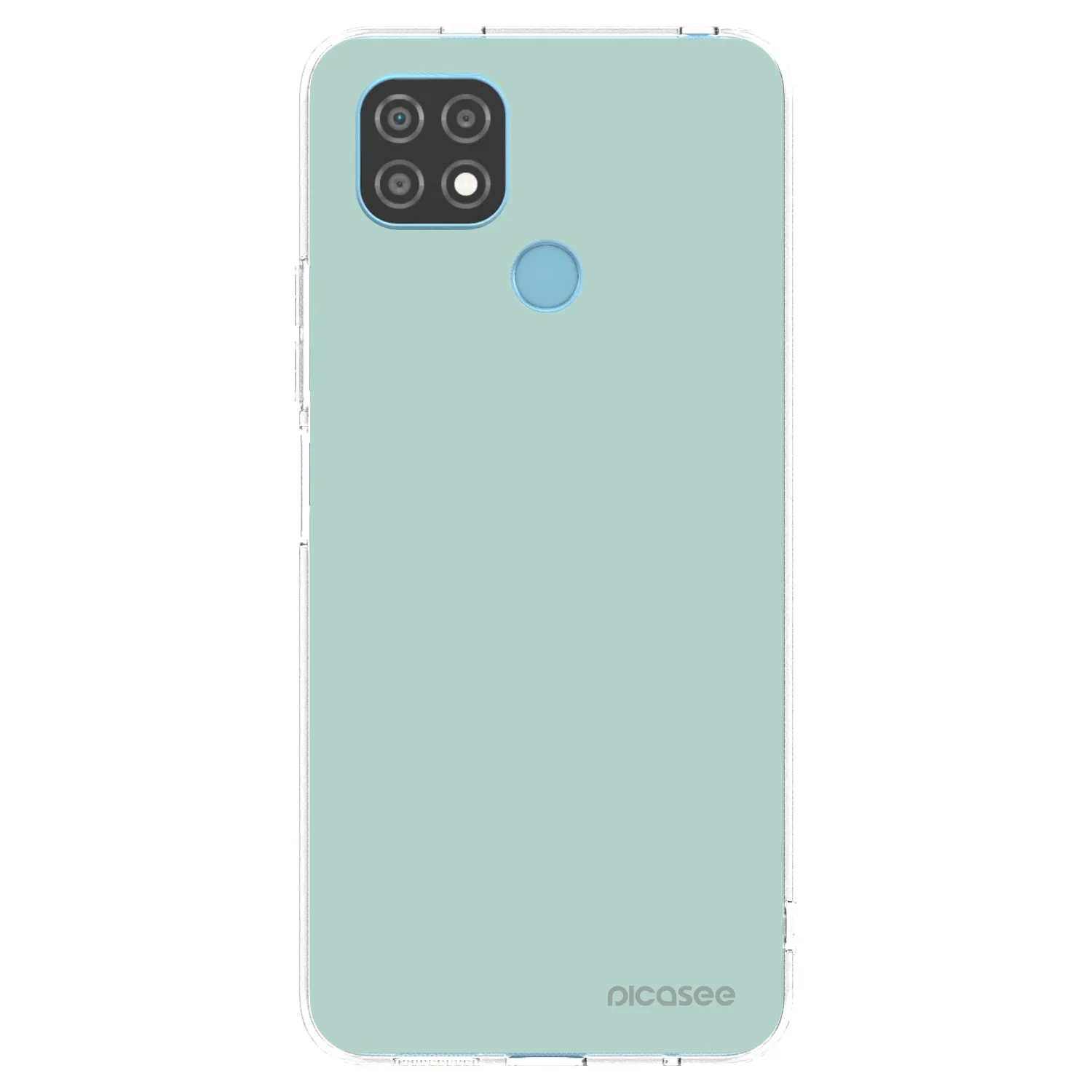 Picasee átlátszó szilikon tok az alábbi mobiltelefonokra Realme C21 - Pastel Charm