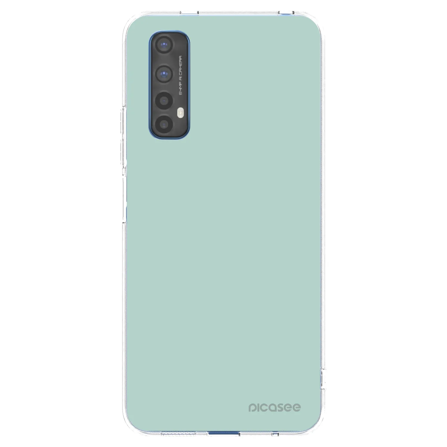 Picasee átlátszó szilikon tok az alábbi mobiltelefonokra Realme 7 - Pastel Charm