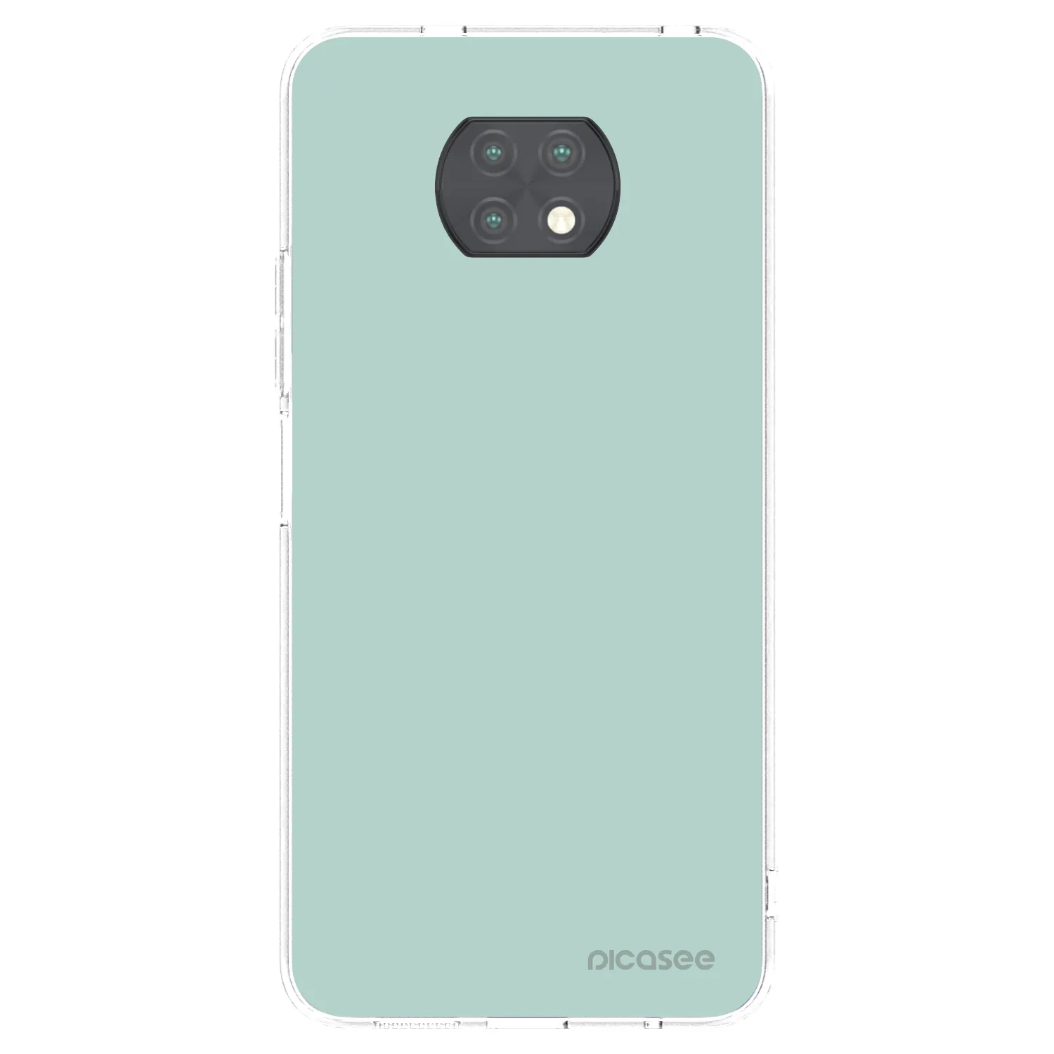 Picasee átlátszó szilikon tok az alábbi mobiltelefonokra Xiaomi Redmi Note 9T - Pastel Charm