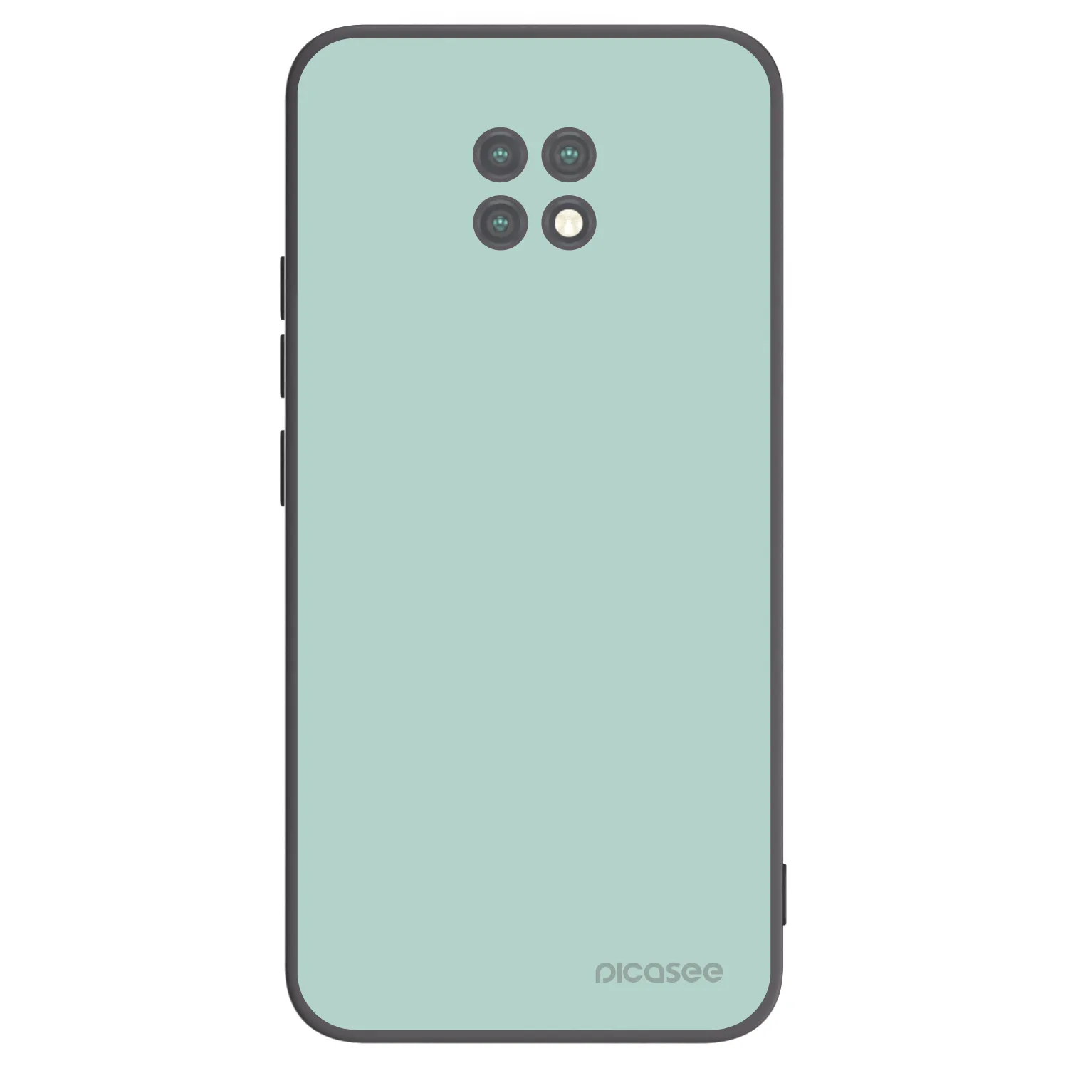 Picasee fekete szilikon tok az alábbi mobiltelefonokra Xiaomi Redmi Note 9T - Pastel Charm