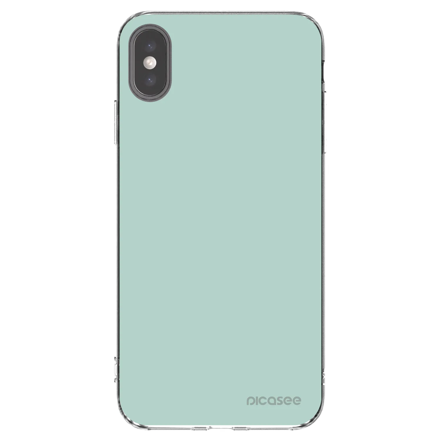 Picasee átlátszó szilikon tok az alábbi mobiltelefonokra Apple iPhone XS Max - Pastel Charm