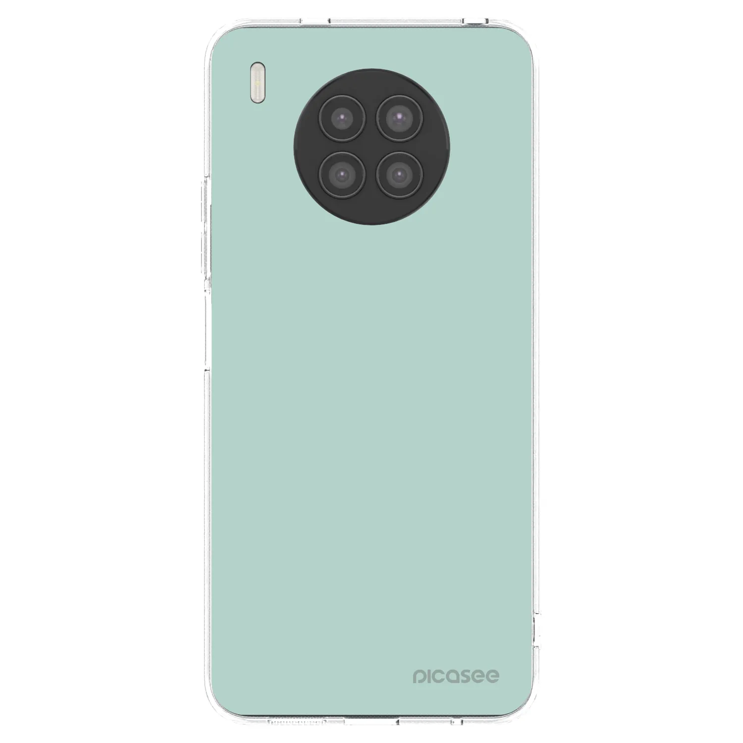Picasee átlátszó szilikon tok az alábbi mobiltelefonokra Huawei Nova 8i - Pastel Charm