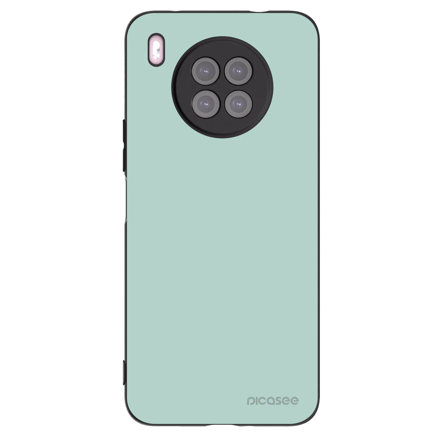 Picasee fekete szilikon tok az alábbi mobiltelefonokra Huawei Nova 8i - Pastel Charm
