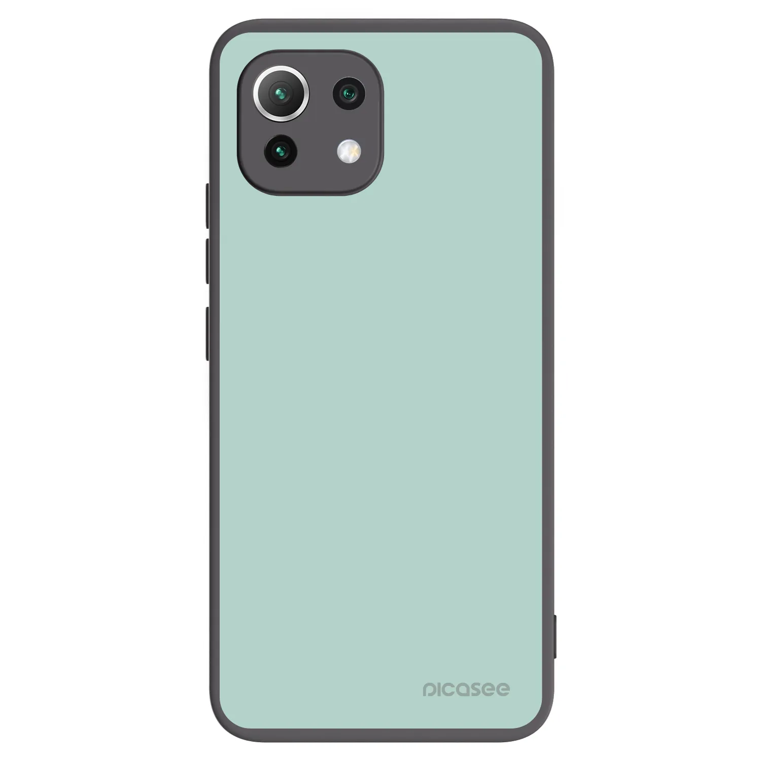 Picasee fekete szilikon tok az alábbi mobiltelefonokra Xiaomi 11 Lite 5G NE - Pastel Charm