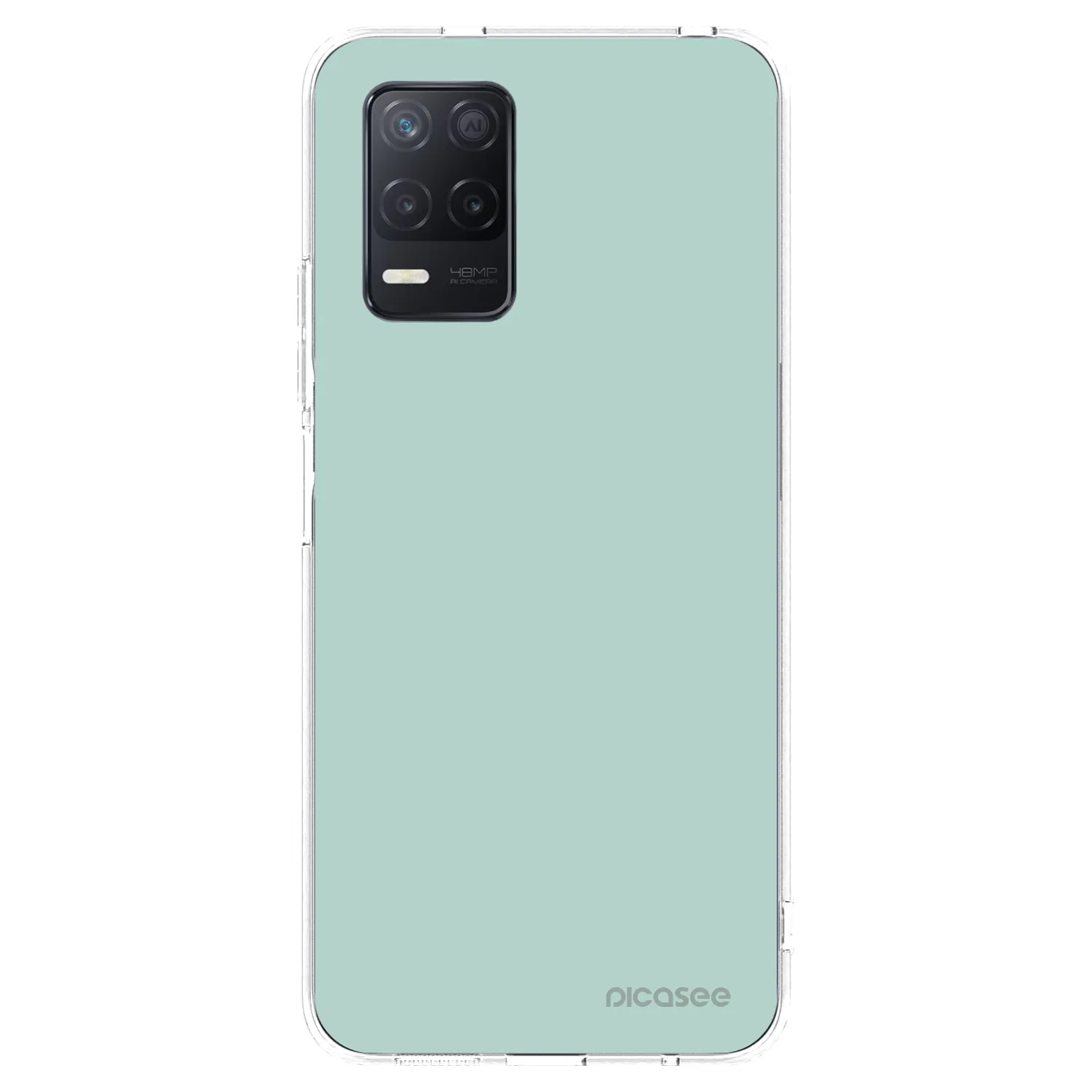 Picasee átlátszó szilikon tok az alábbi mobiltelefonokra Realme 8 5G - Pastel Charm