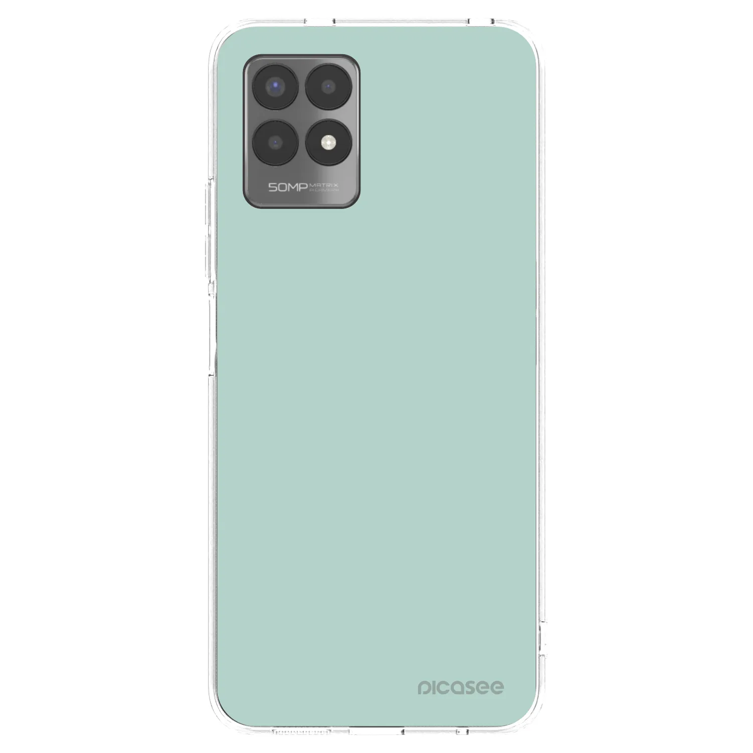 Picasee átlátszó szilikon tok az alábbi mobiltelefonokra Realme 8i - Pastel Charm