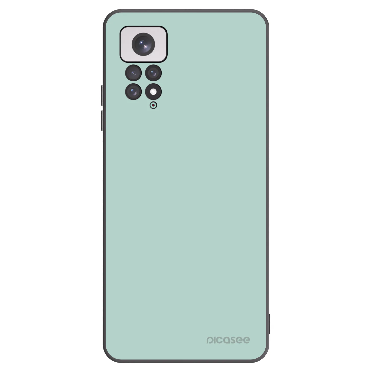 Picasee fekete szilikon tok az alábbi mobiltelefonokra Xiaomi Redmi Note 11 - Pastel Charm