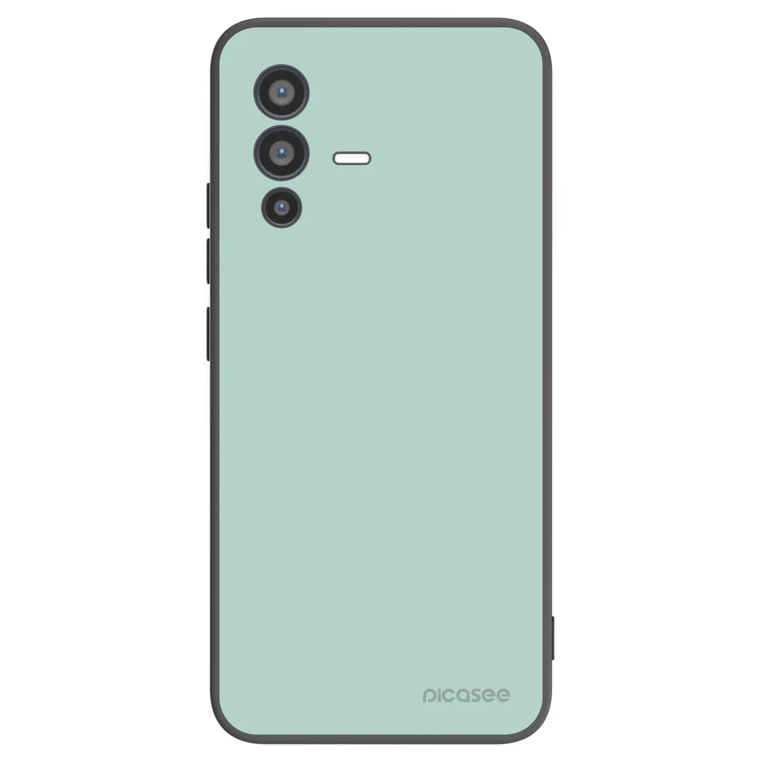 Picasee fekete szilikon tok az alábbi mobiltelefonokra Vivo V23 5G - Pastel Charm