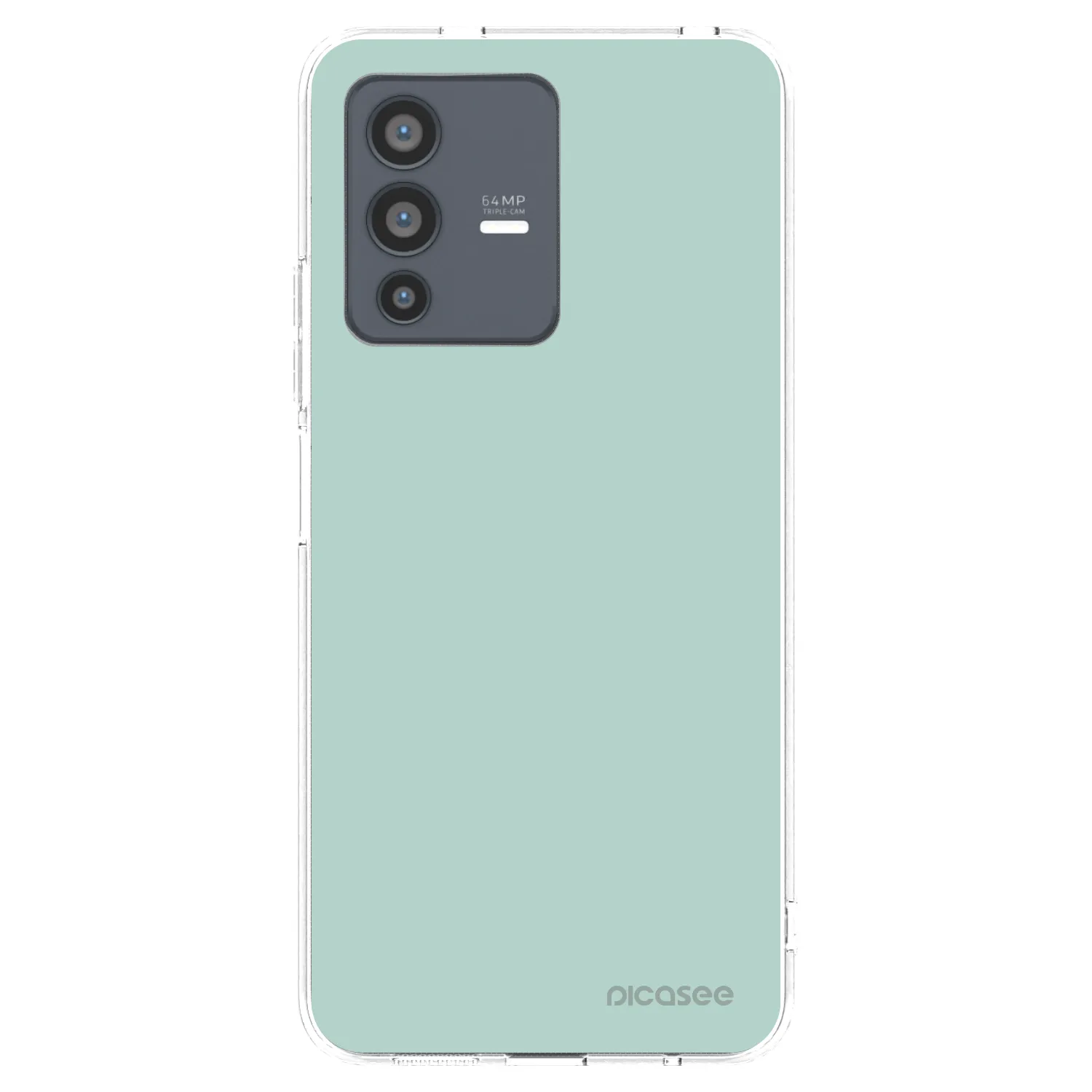 Picasee átlátszó szilikon tok az alábbi mobiltelefonokra Vivo V23 5G - Pastel Charm