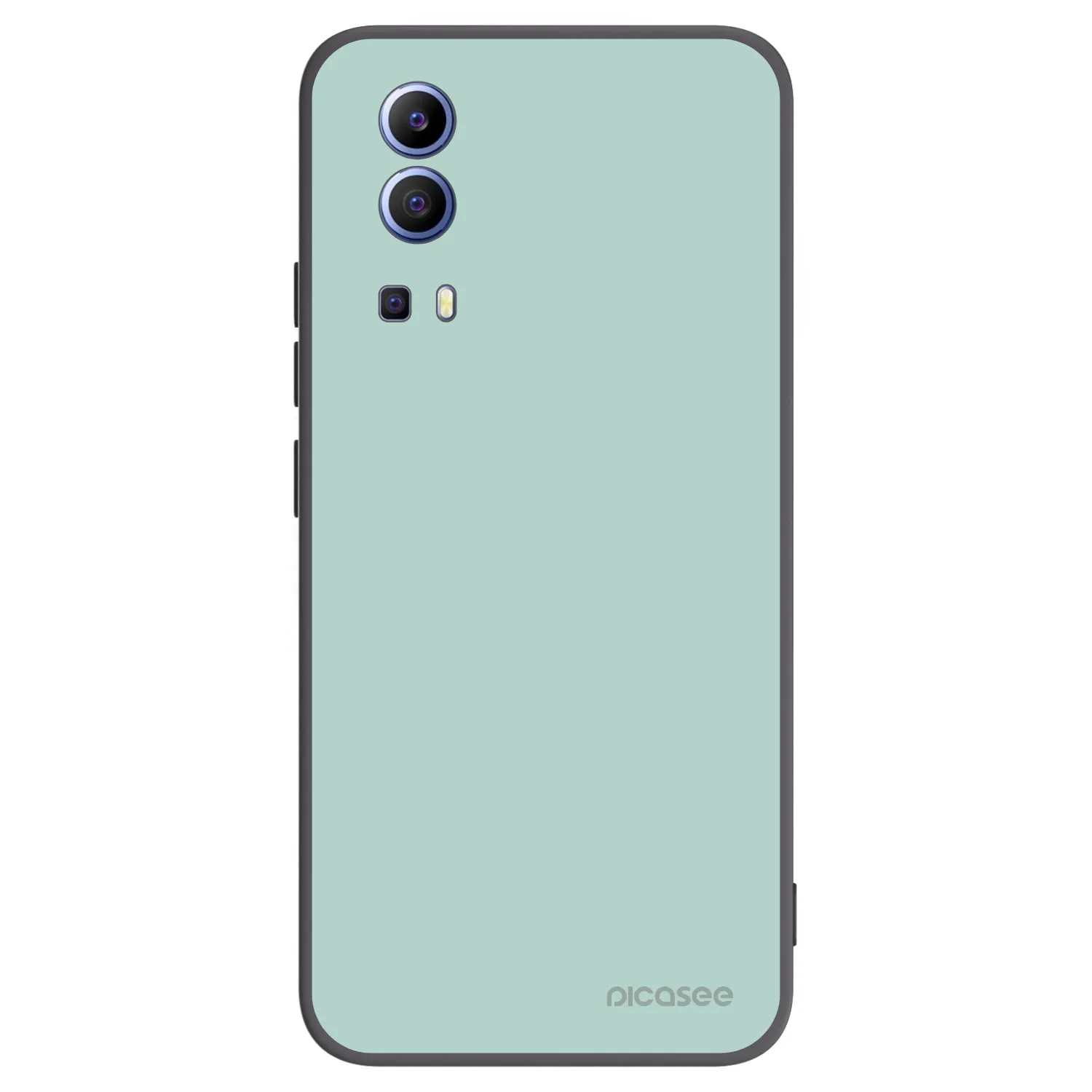 Picasee fekete szilikon tok az alábbi mobiltelefonokra Vivo Y52 5G - Pastel Charm