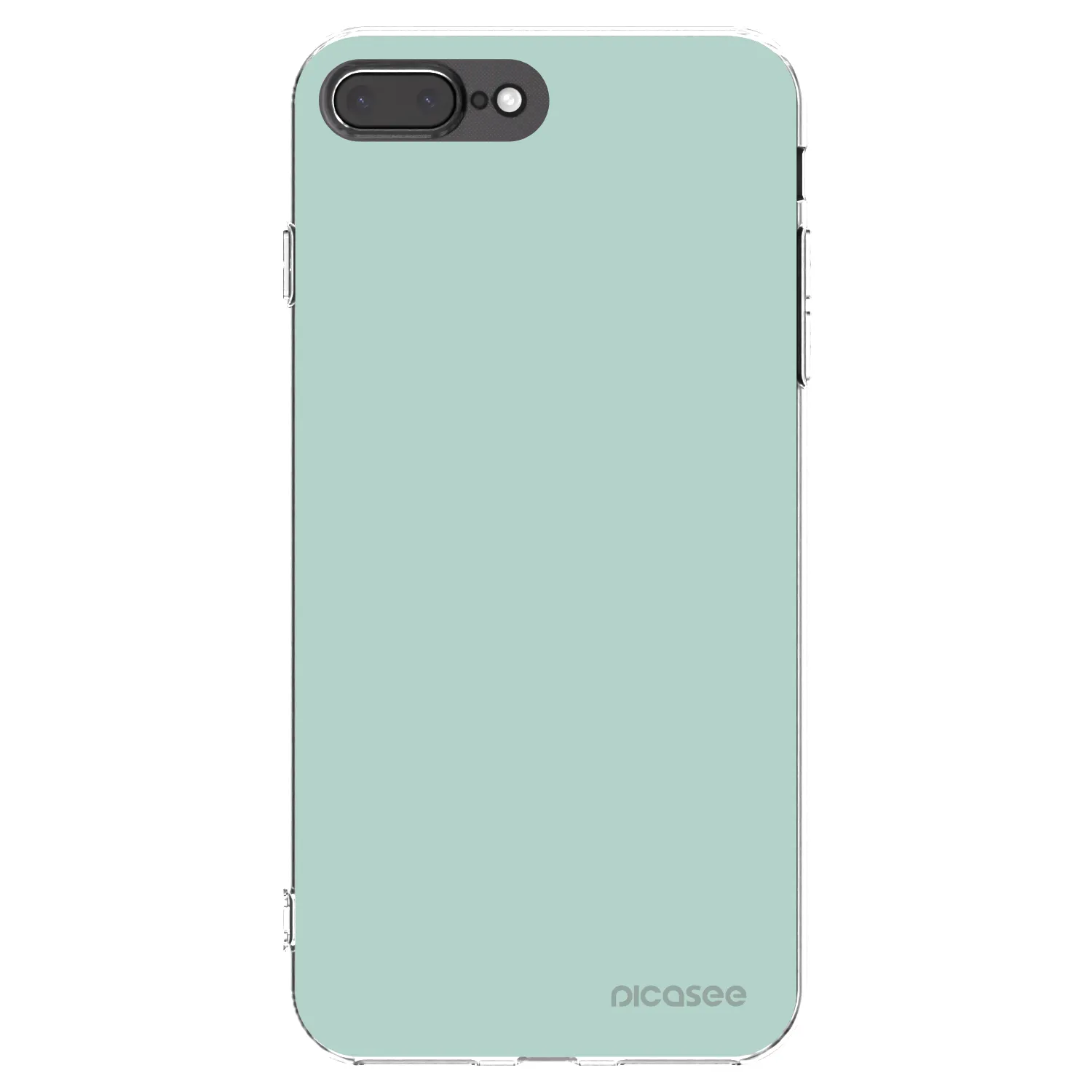 Picasee átlátszó szilikon tok az alábbi mobiltelefonokra Apple iPhone 8 Plus - Pastel Charm
