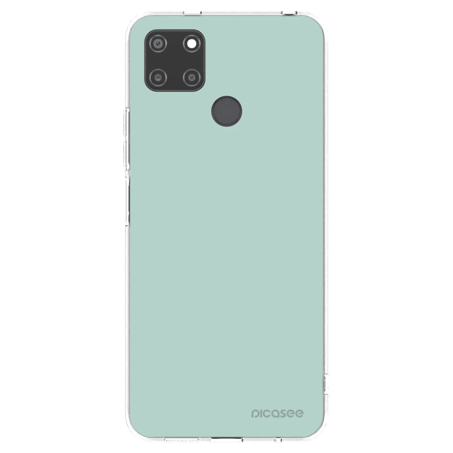 Picasee átlátszó szilikon tok az alábbi mobiltelefonokra Realme C21Y - Pastel Charm
