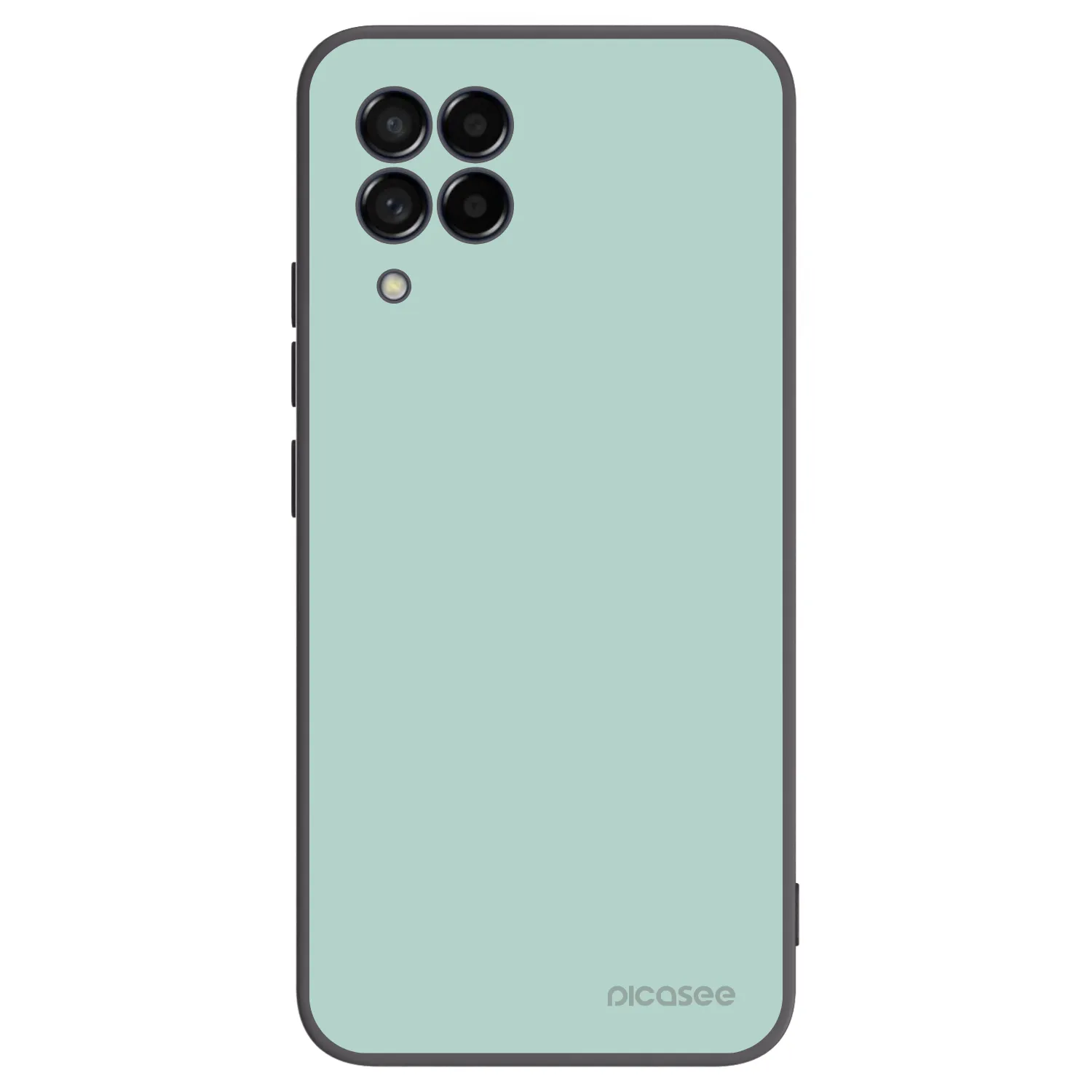Picasee fekete szilikon tok az alábbi mobiltelefonokra Samsung Galaxy M53 5G - Pastel Charm
