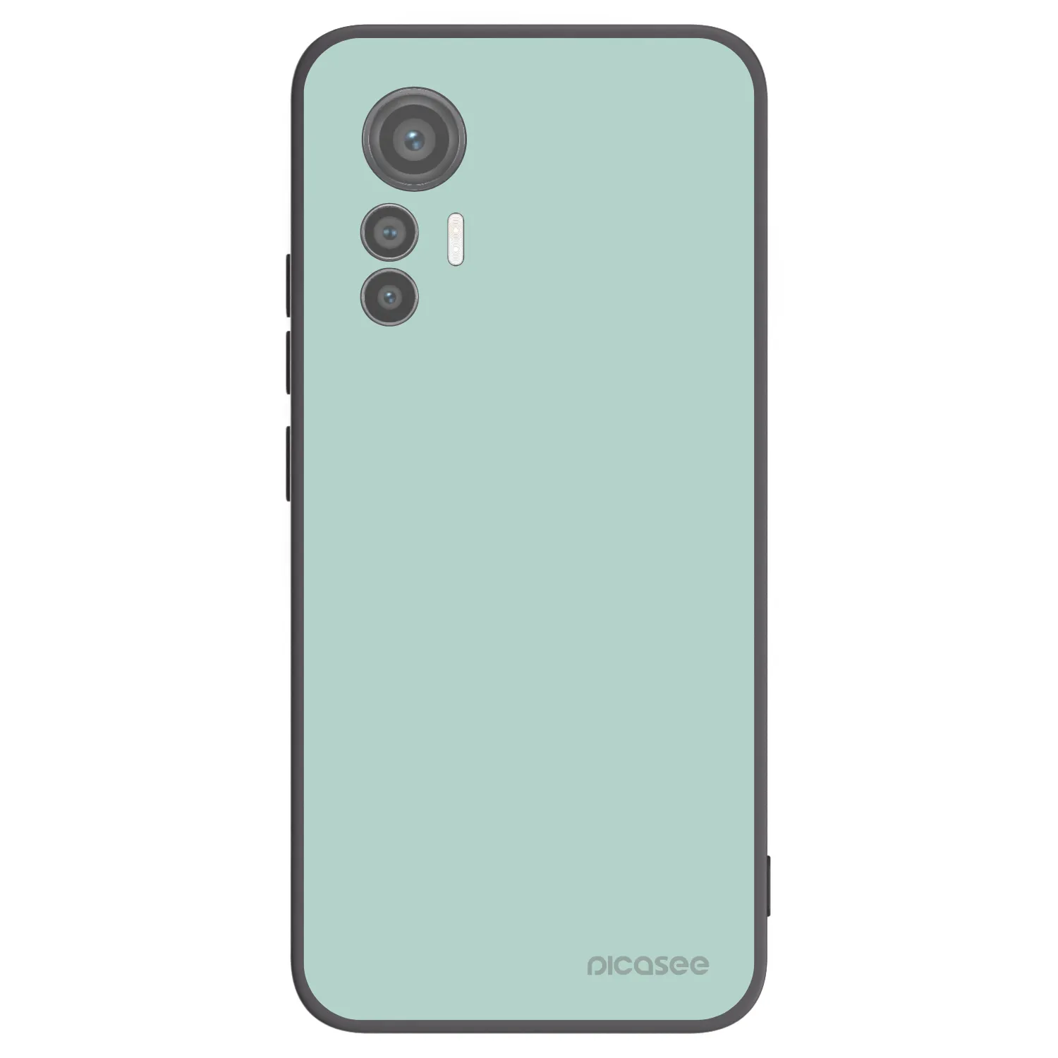 Picasee fekete szilikon tok az alábbi mobiltelefonokra Xiaomi 12 Lite - Pastel Charm