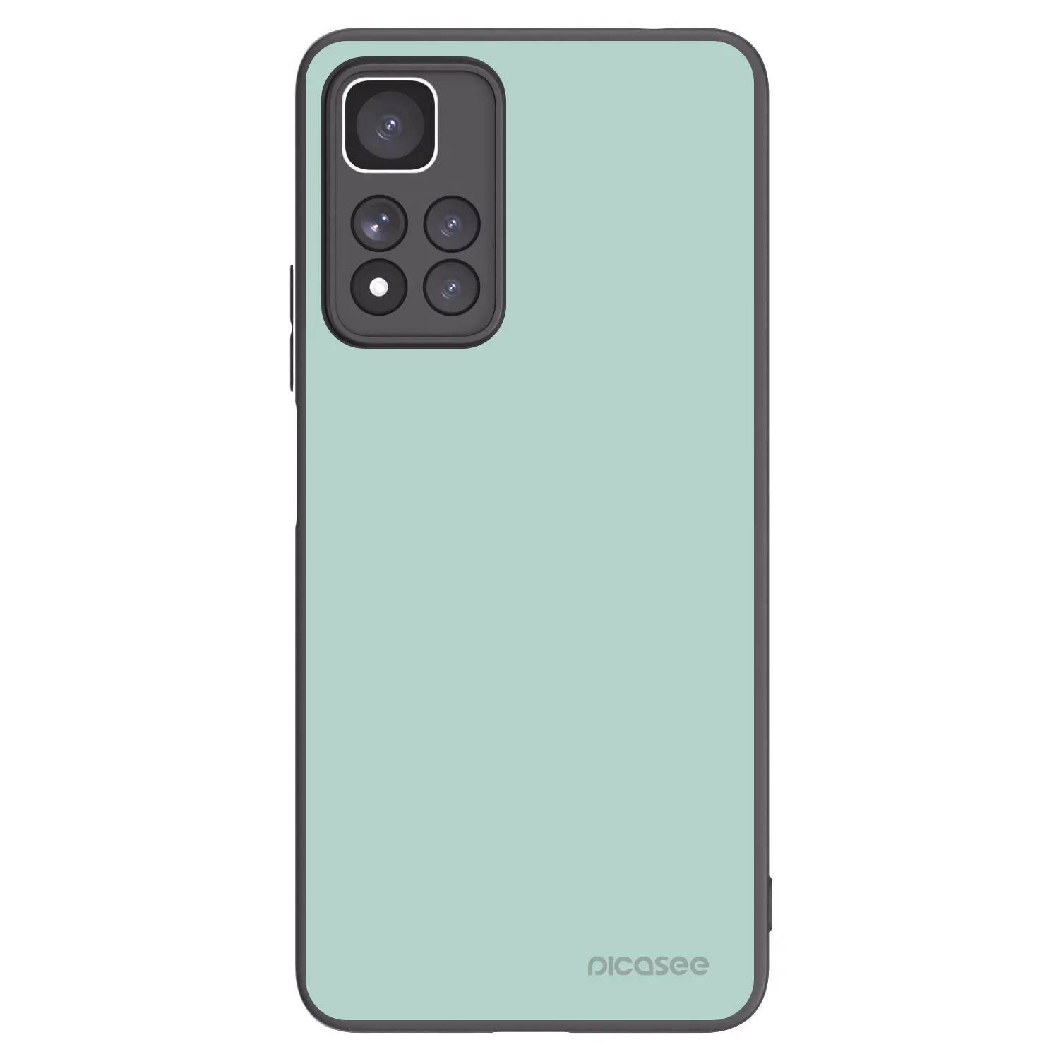Picasee fekete szilikon tok az alábbi mobiltelefonokra Xiaomi Redmi Note 11 Pro+ 5G - Pastel Charm