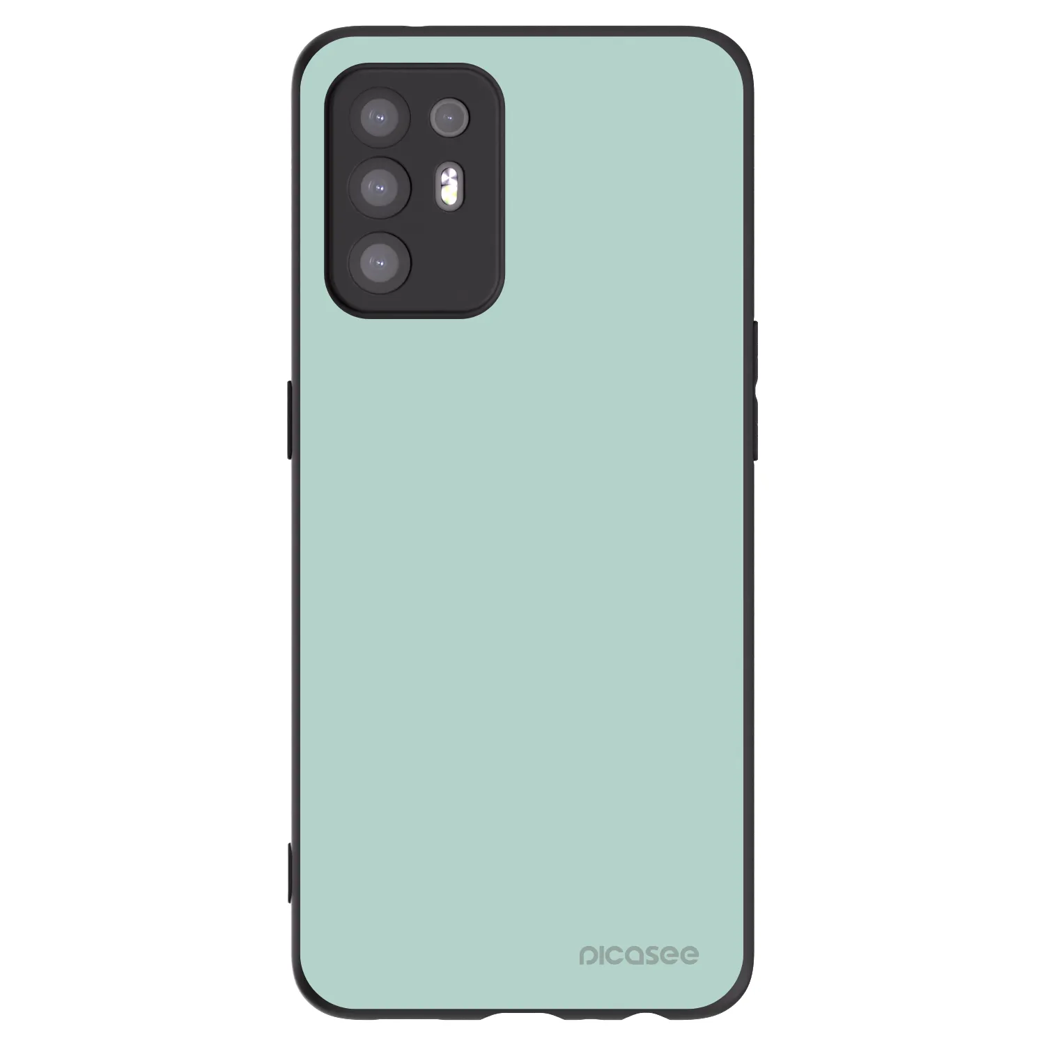Picasee fekete szilikon tok az alábbi mobiltelefonokra OPPO A94 5G - Pastel Charm