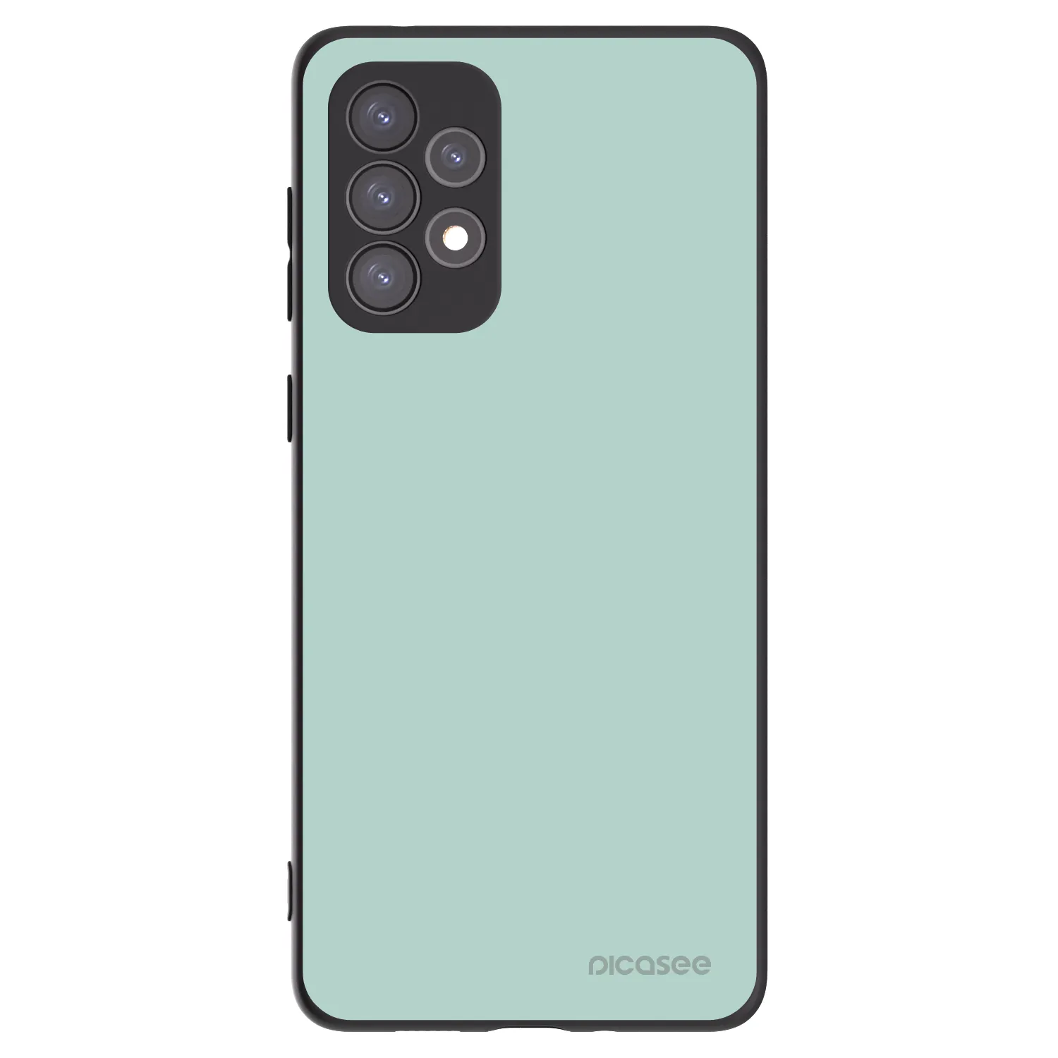 Picasee fekete szilikon tok az alábbi mobiltelefonokra Samsung Galaxy A73 5G - Pastel Charm