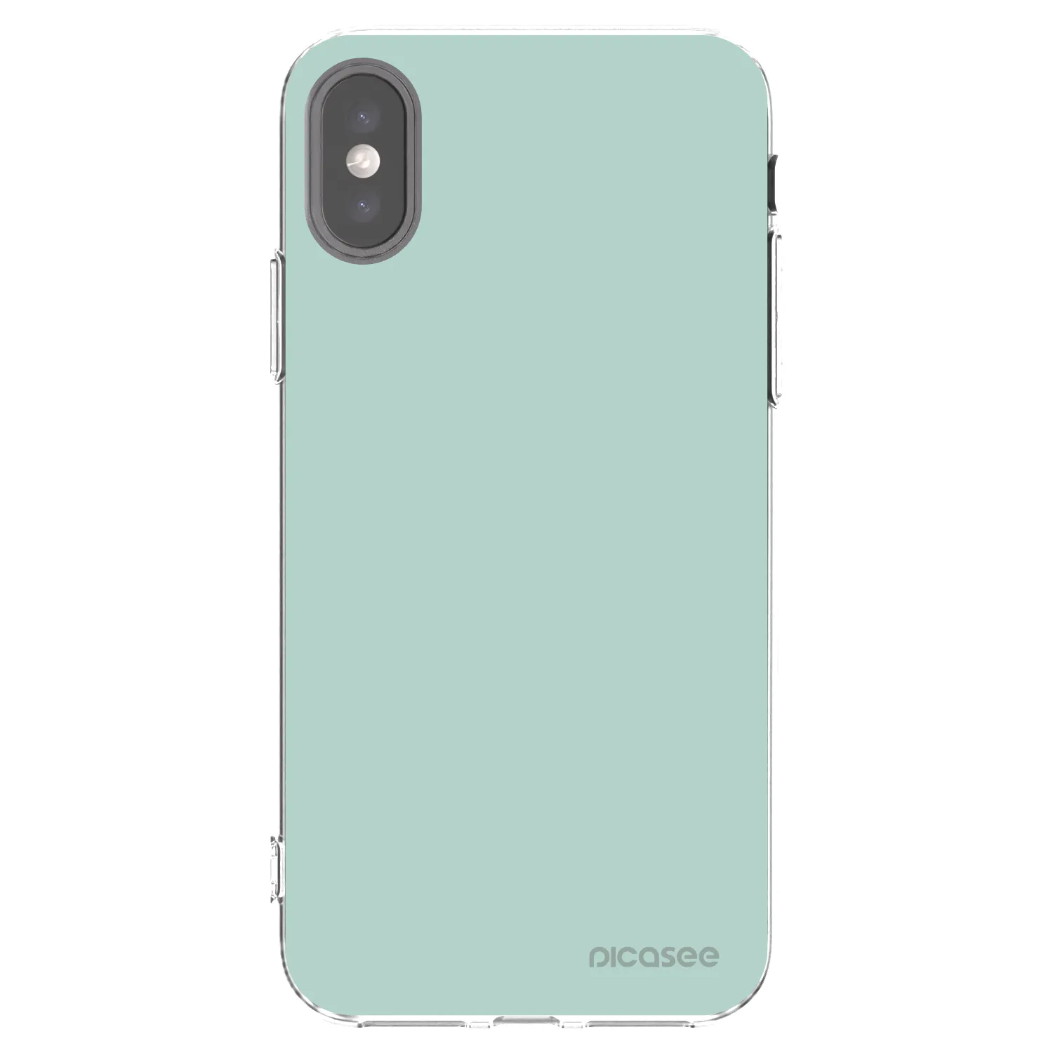 Picasee átlátszó szilikon tok az alábbi mobiltelefonokra Apple iPhone X/XS - Pastel Charm