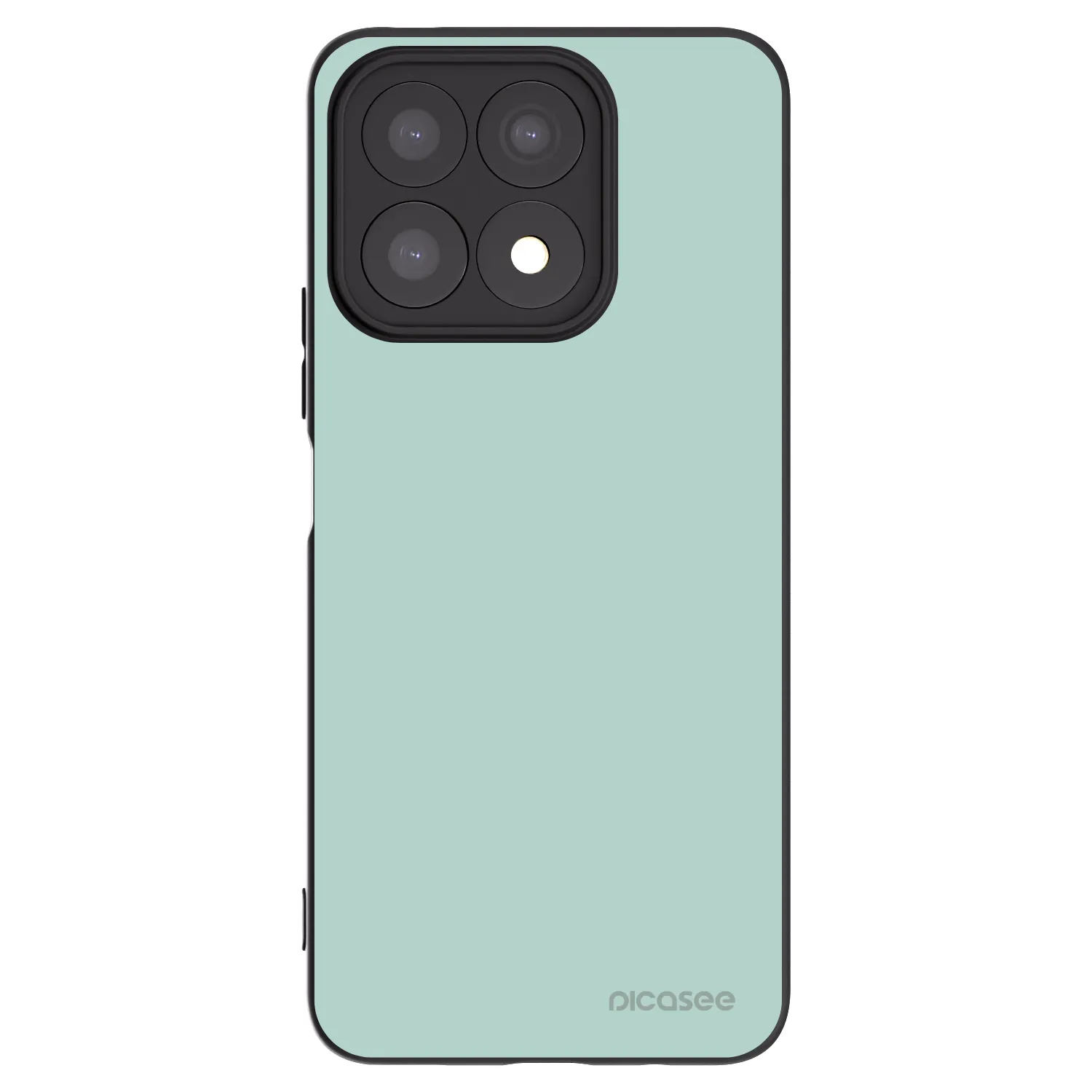 Picasee fekete szilikon tok az alábbi mobiltelefonokra Honor X8a - Pastel Charm