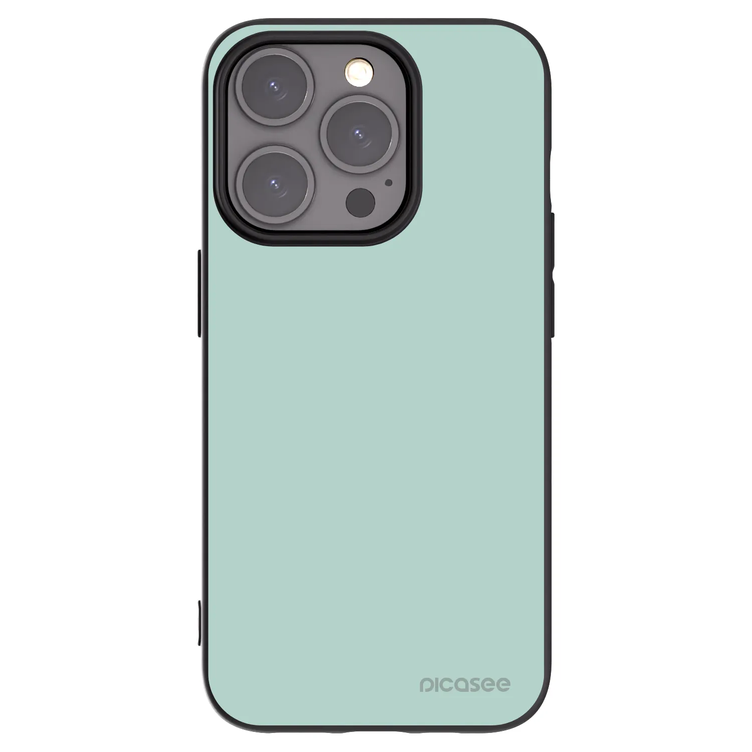 Picasee fekete szilikon tok az alábbi mobiltelefonokra Apple iPhone 15 Pro - Pastel Charm