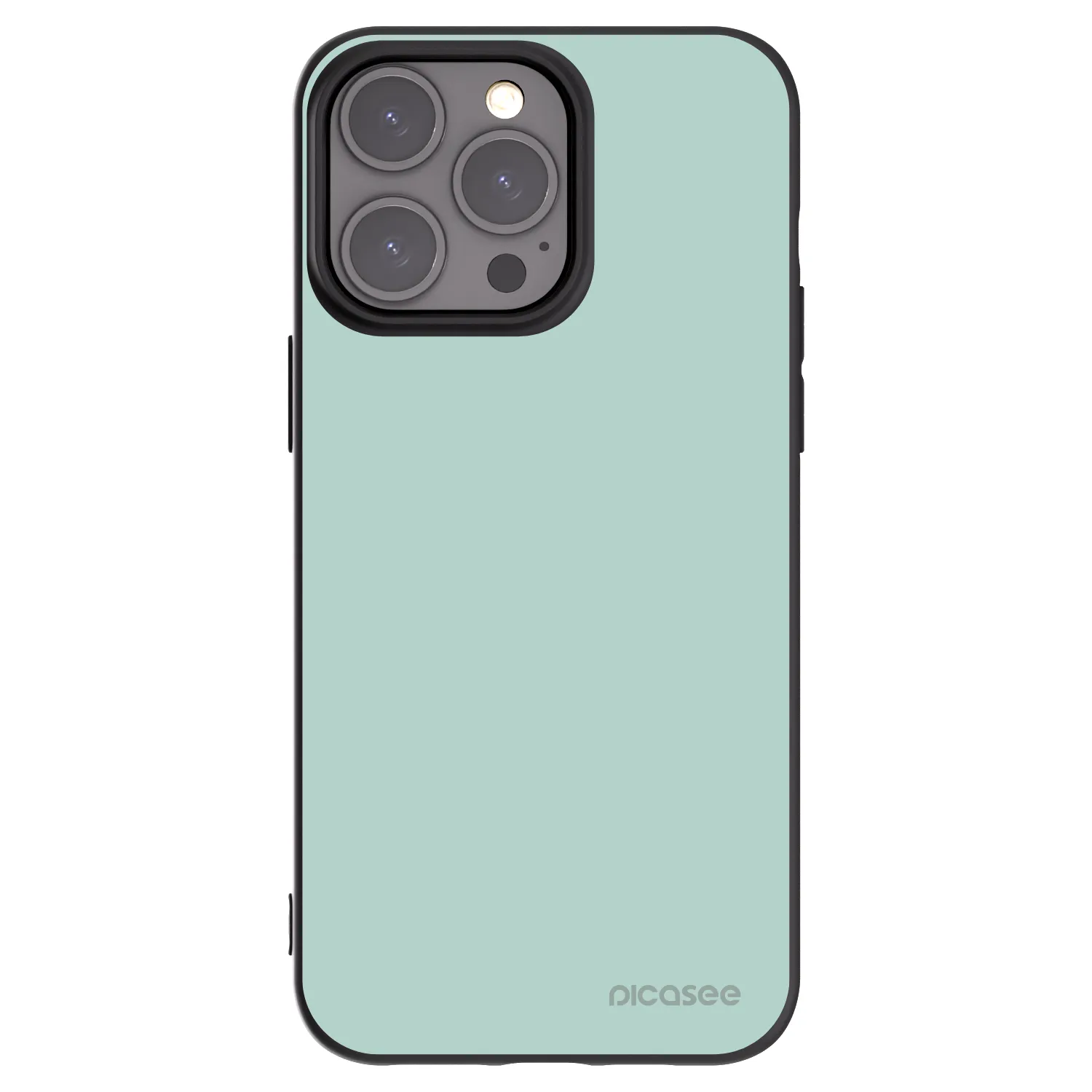 Picasee fekete szilikon tok az alábbi mobiltelefonokra Apple iPhone 15 Pro Max - Pastel Charm