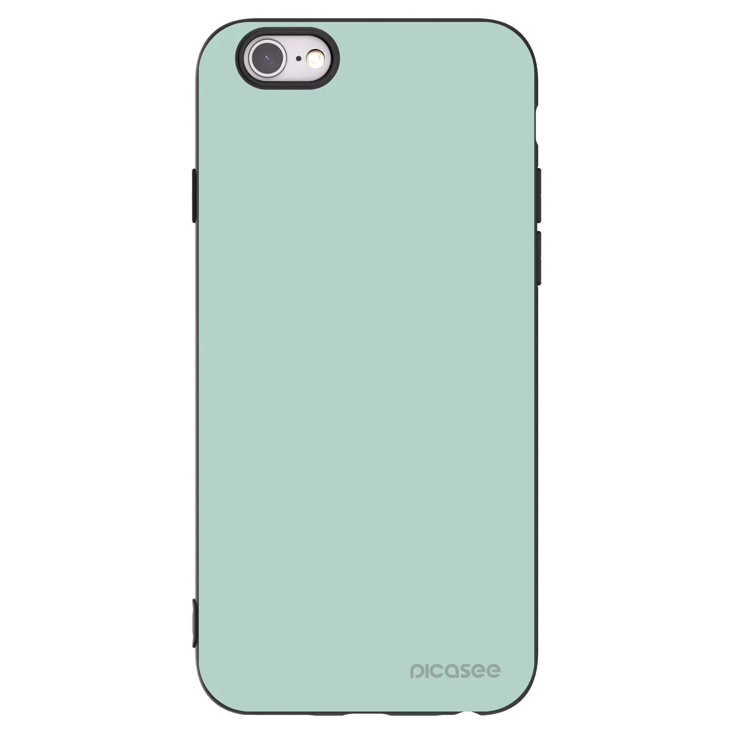 Picasee fekete szilikon tok az alábbi mobiltelefonokra Apple iPhone 6/6S - Pastel Charm