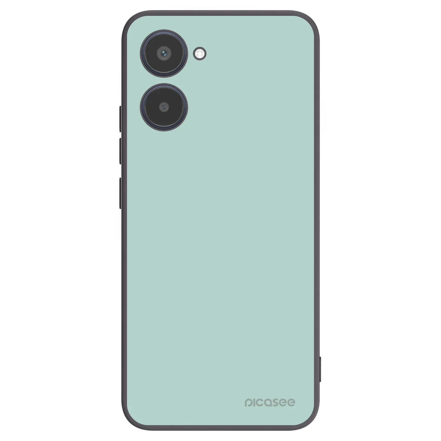 Picasee fekete szilikon tok az alábbi mobiltelefonokra Realme 10 4G - Pastel Charm
