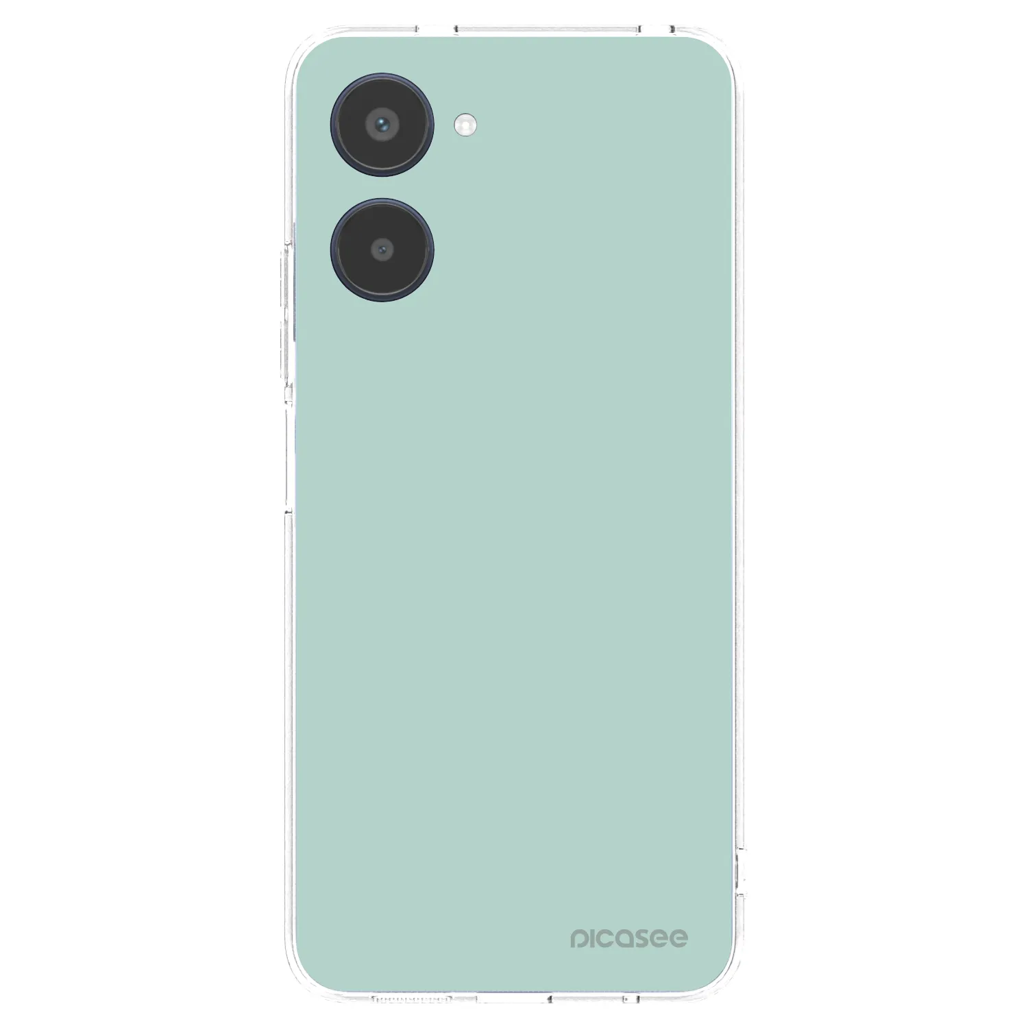 Picasee átlátszó szilikon tok az alábbi mobiltelefonokra Realme 10 4G - Pastel Charm