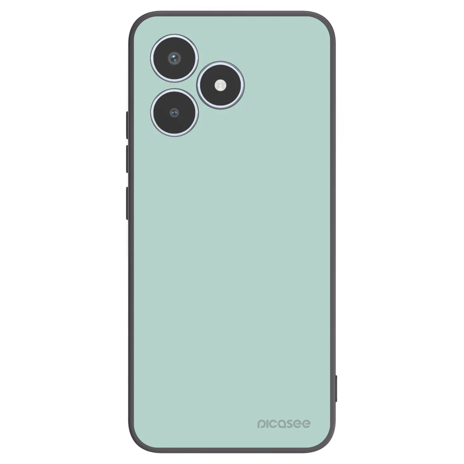 Picasee fekete szilikon tok az alábbi mobiltelefonokra Realme C53 - Pastel Charm