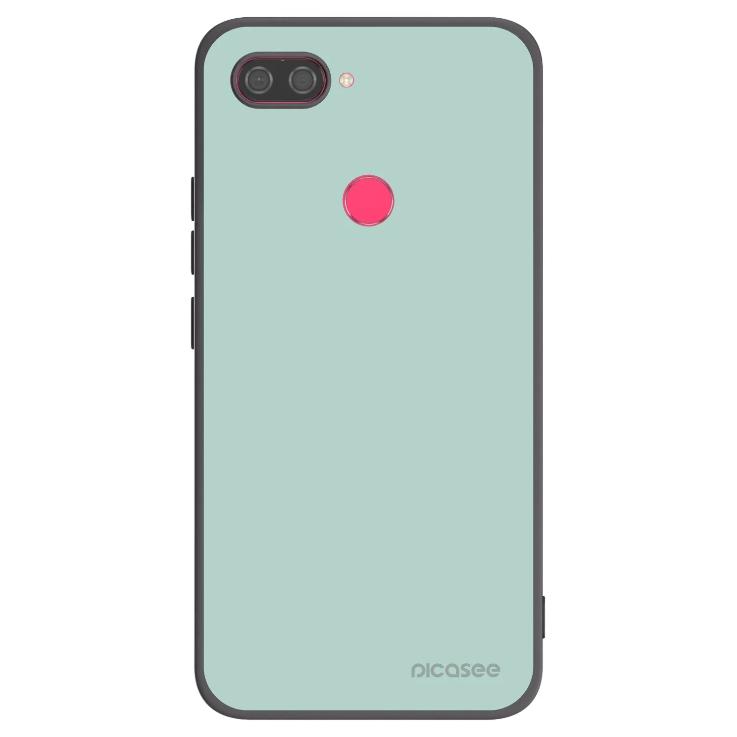 Picasee fekete szilikon tok az alábbi mobiltelefonokra Xiaomi Mi 8 Lite - Pastel Charm