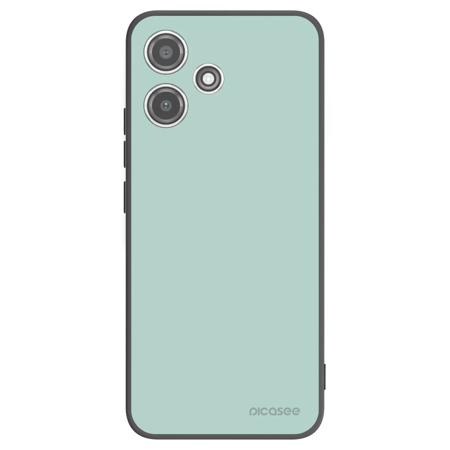 Picasee fekete szilikon tok az alábbi mobiltelefonokra Xiaomi Redmi 12 5G - Pastel Charm