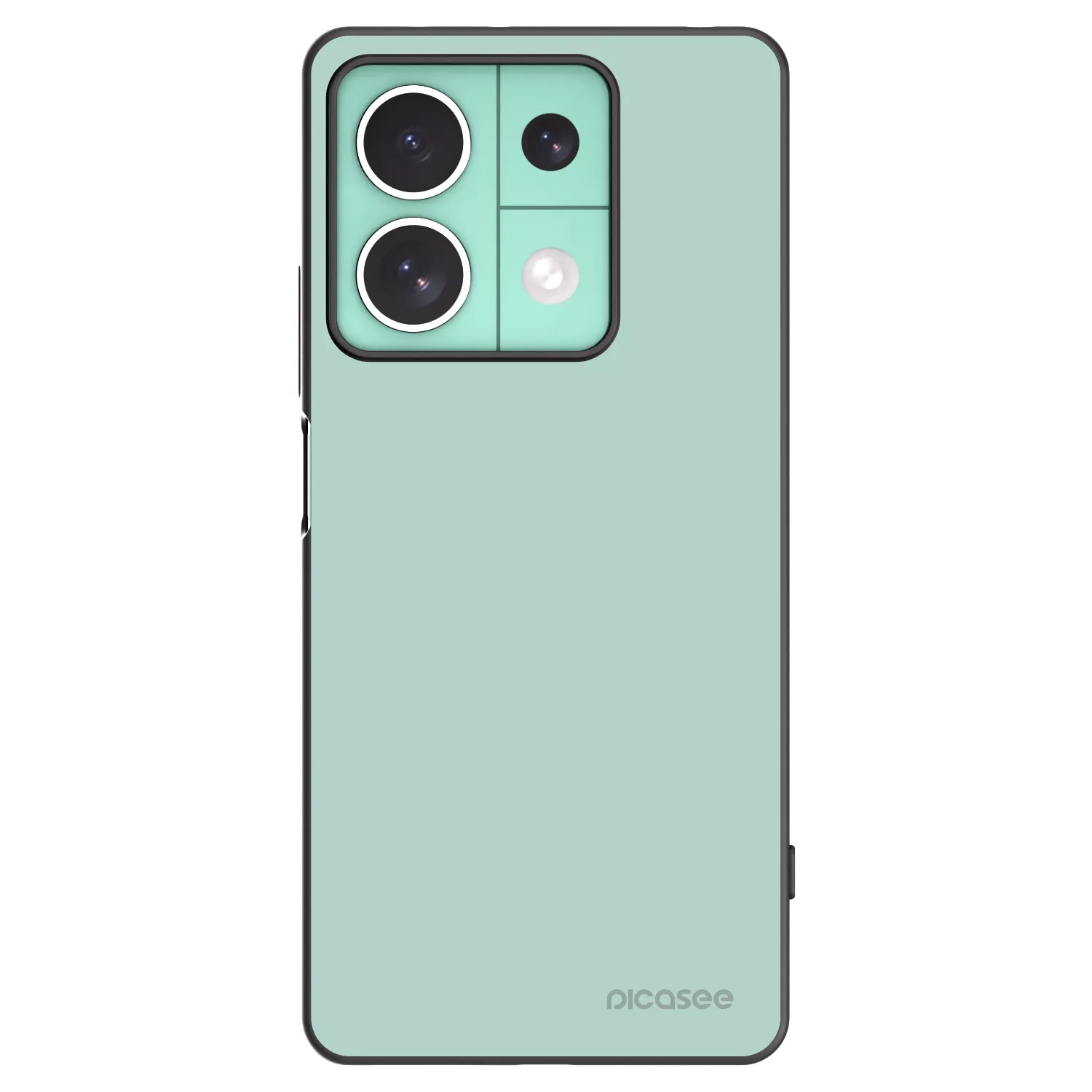 Picasee fekete szilikon tok az alábbi mobiltelefonokra Xiaomi Redmi Note 13 5G - Pastel Charm