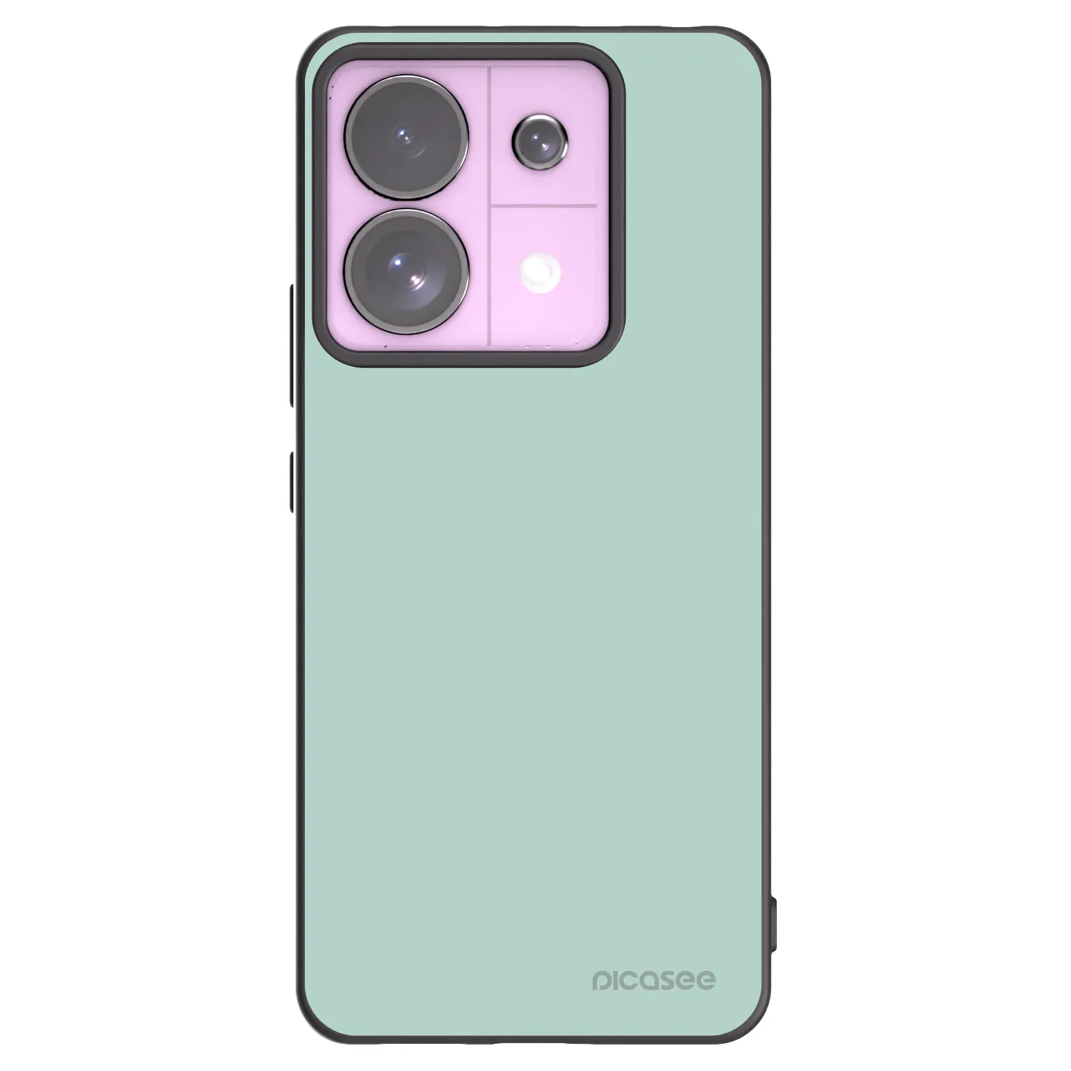 Picasee fekete szilikon tok az alábbi mobiltelefonokra Xiaomi Redmi Note 13 Pro 5G - Pastel Charm