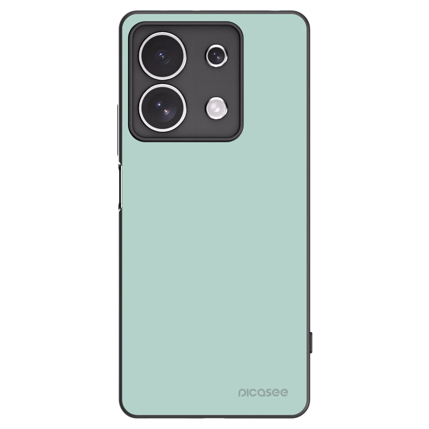 Picasee fekete szilikon tok az alábbi mobiltelefonokra Xiaomi Redmi Note 13 4G - Pastel Charm