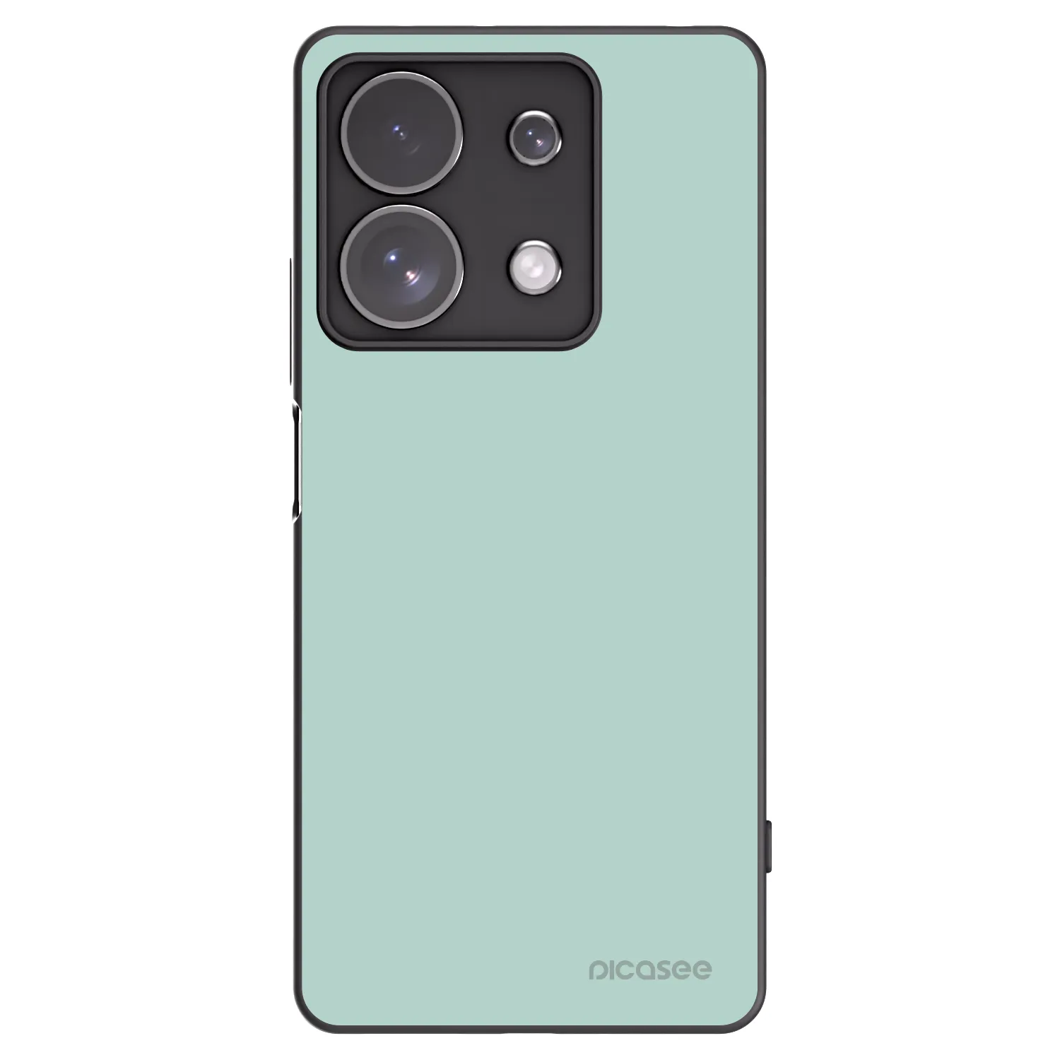 Picasee fekete szilikon tok az alábbi mobiltelefonokra Xiaomi Redmi Note 13 Pro 4G - Pastel Charm