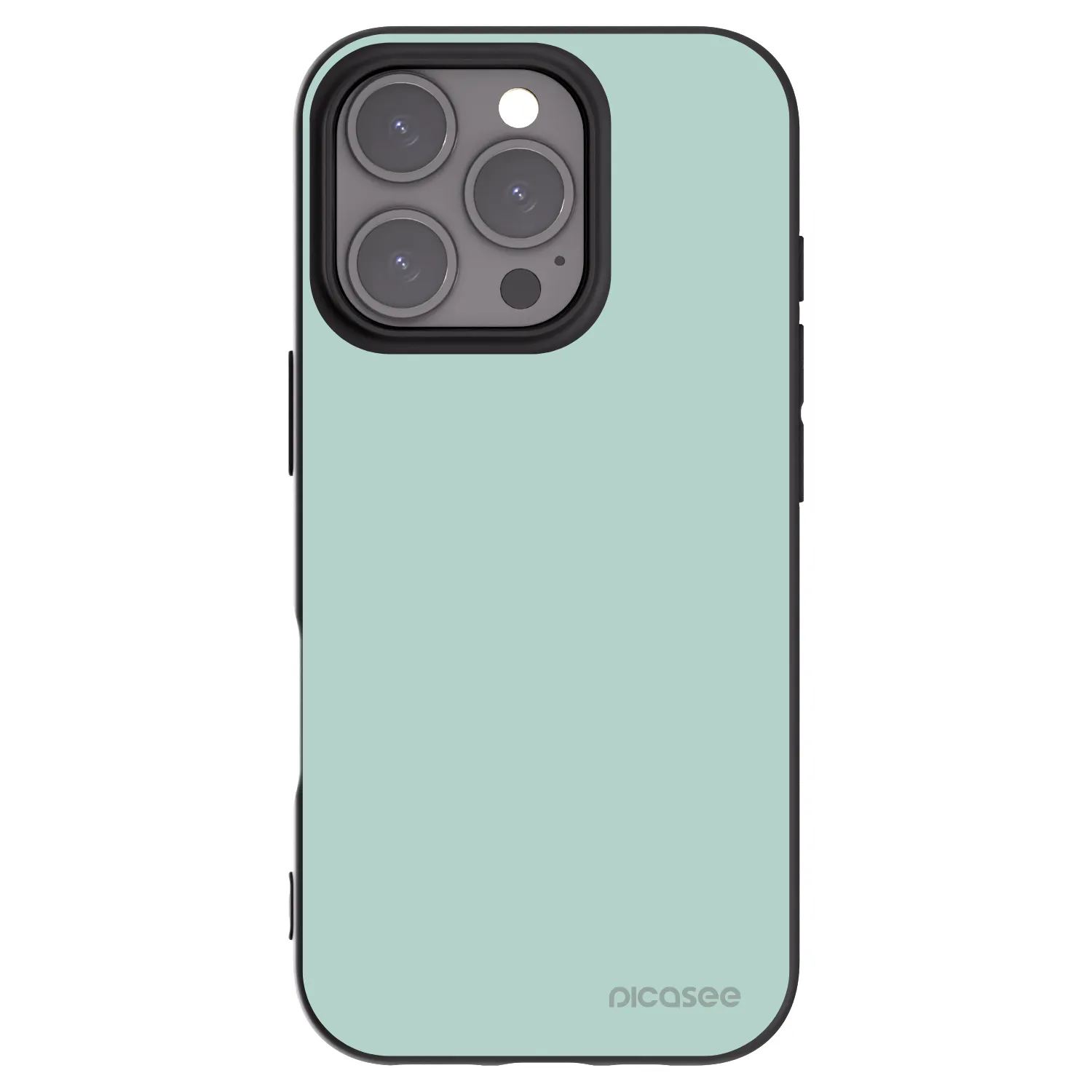 Picasee fekete szilikon tok az alábbi mobiltelefonokra Apple iPhone 16 Pro - Pastel Charm