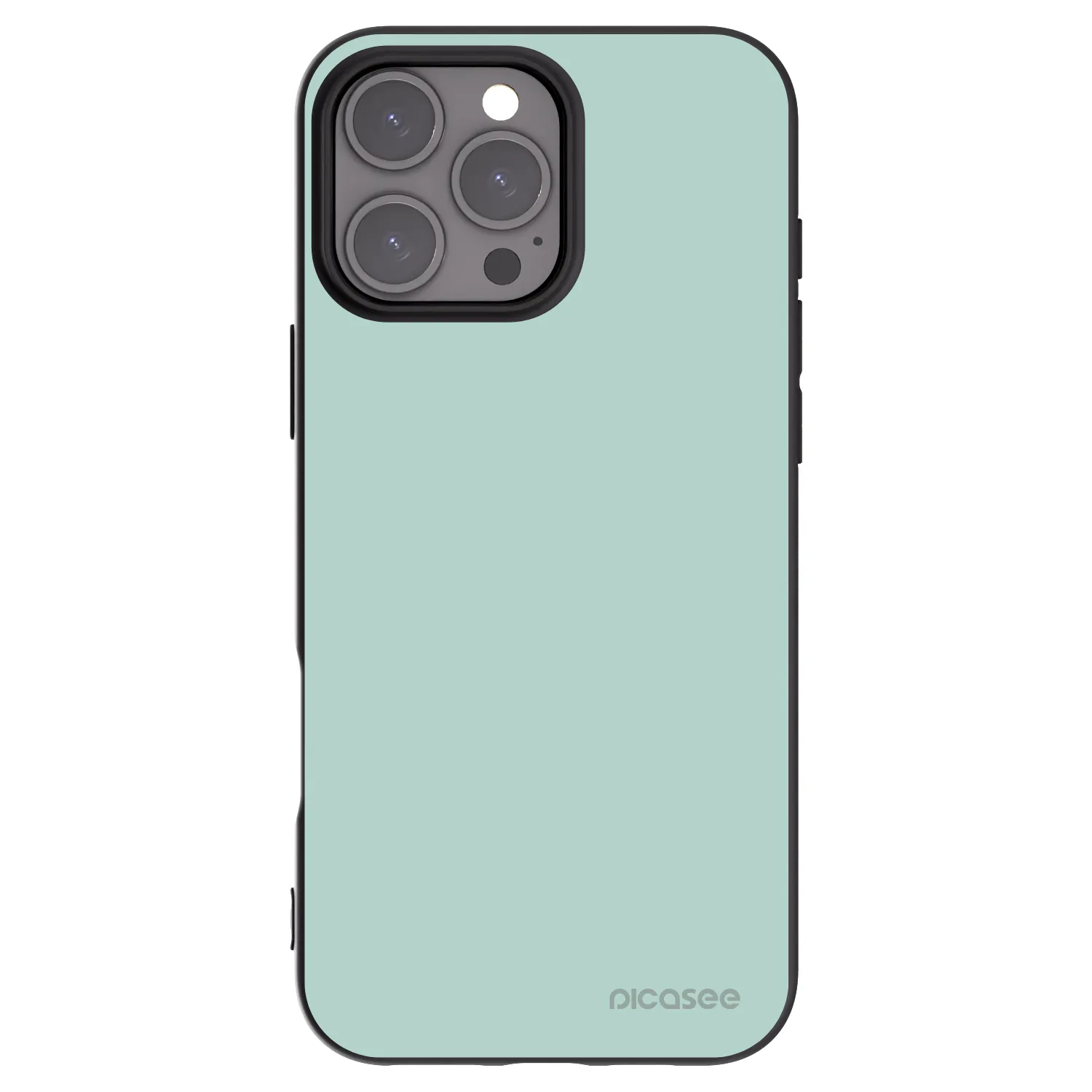 Picasee fekete szilikon tok az alábbi mobiltelefonokra Apple iPhone 16 Pro Max - Pastel Charm