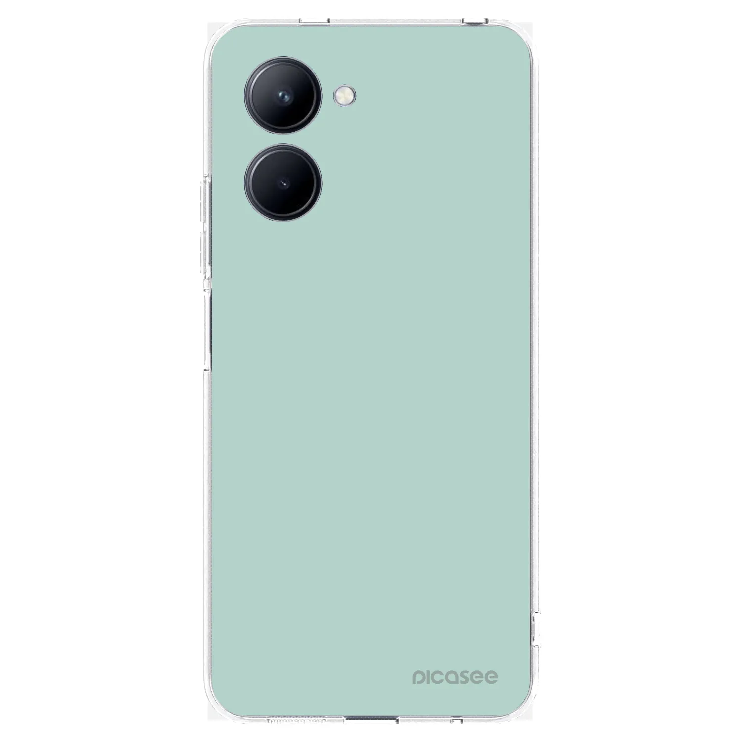 Picasee átlátszó szilikon tok az alábbi mobiltelefonokra Realme C33 (2023) - Pastel Charm