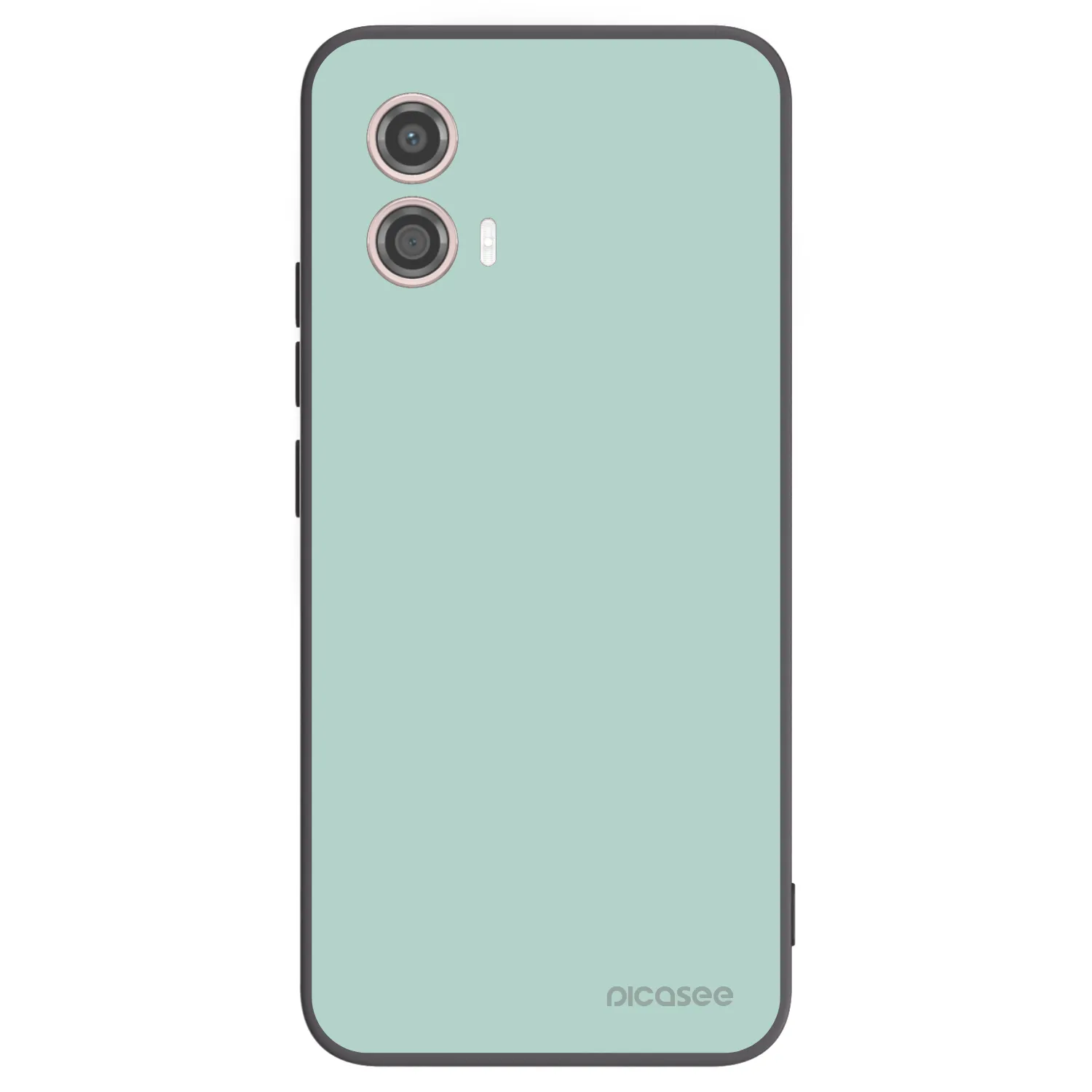 Picasee fekete szilikon tok az alábbi mobiltelefonokra Motorola Moto G53 5G - Pastel Charm