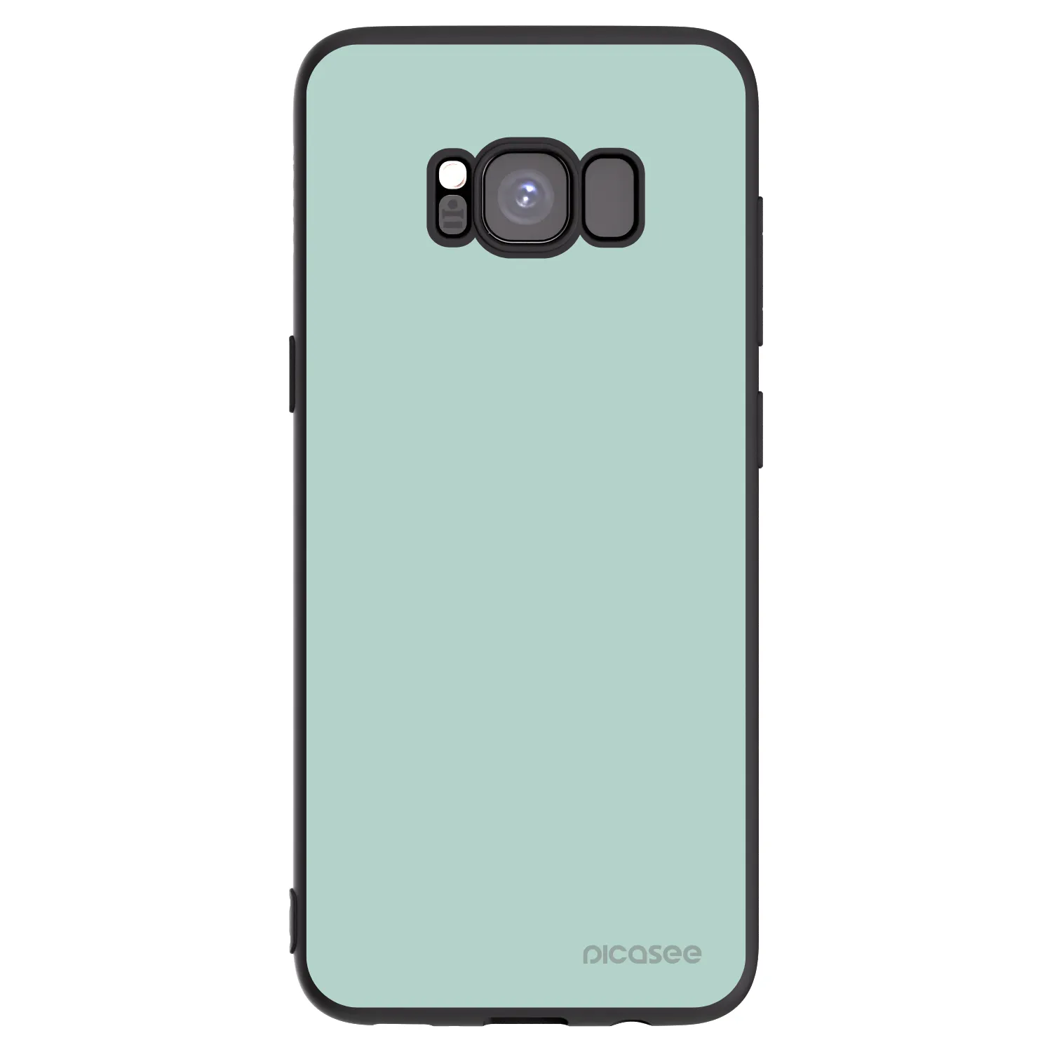 Picasee fekete szilikon tok az alábbi mobiltelefonokra Samsung Galaxy S8 G950F - Pastel Charm