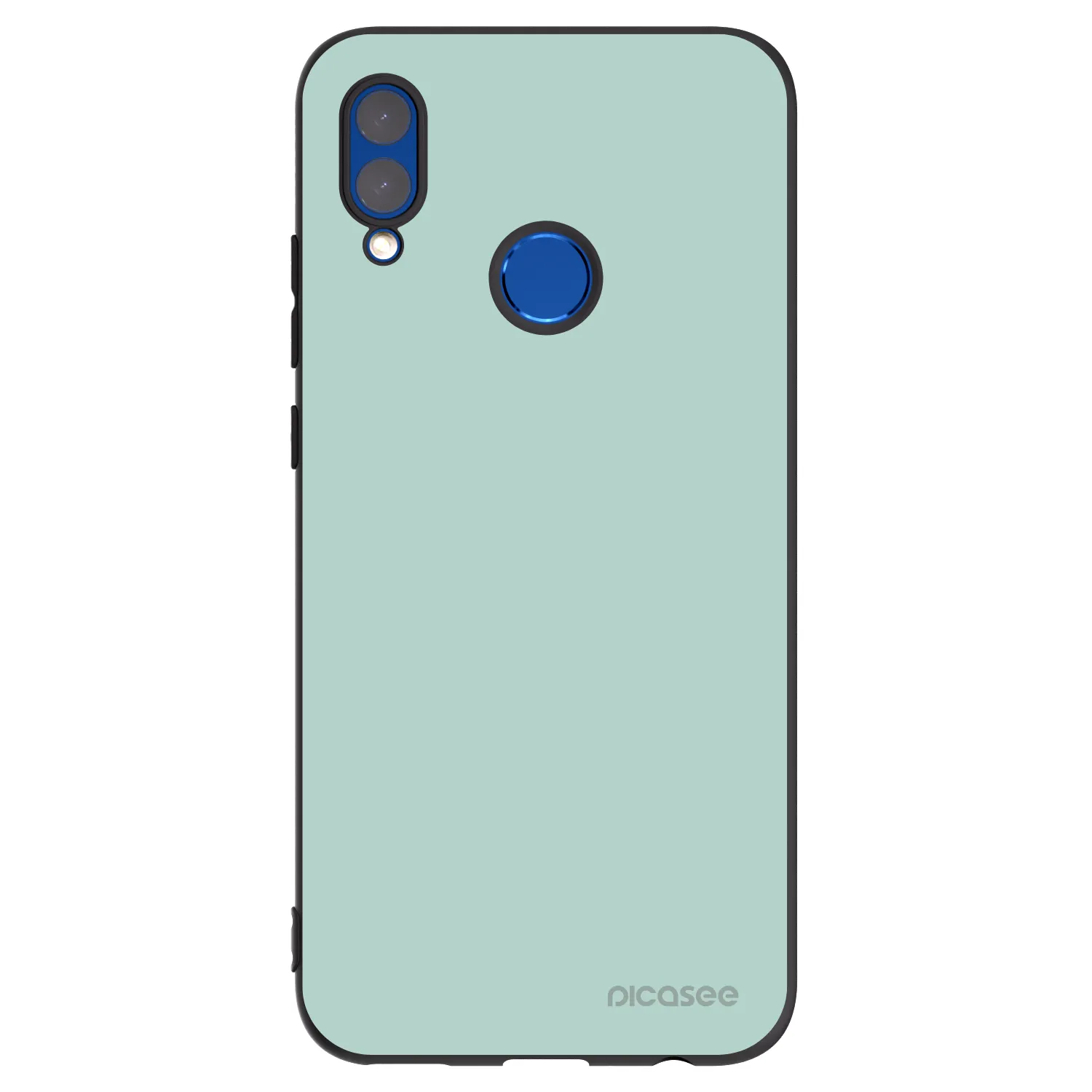 Picasee fekete szilikon tok az alábbi mobiltelefonokra Huawei P Smart 2019 - Pastel Charm