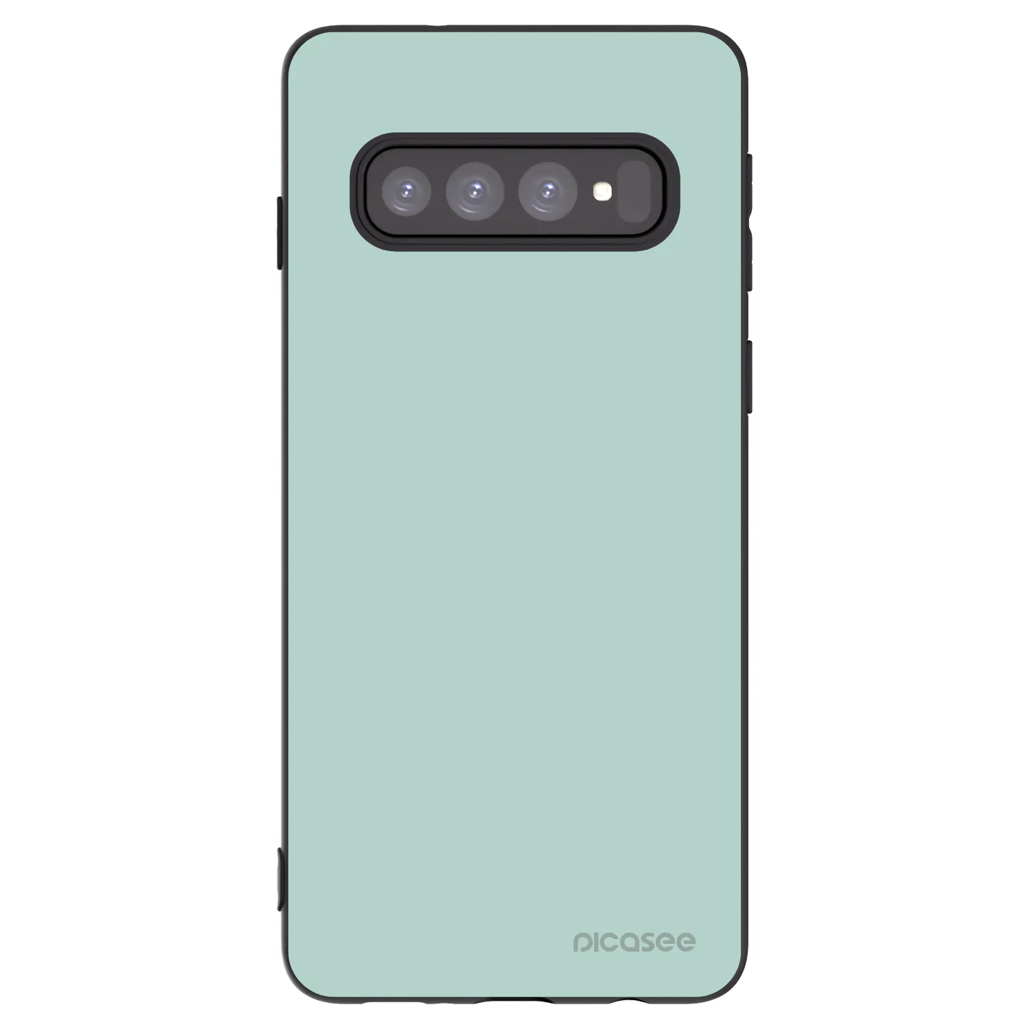 Picasee fekete szilikon tok az alábbi mobiltelefonokra Samsung Galaxy S10 G973 - Pastel Charm