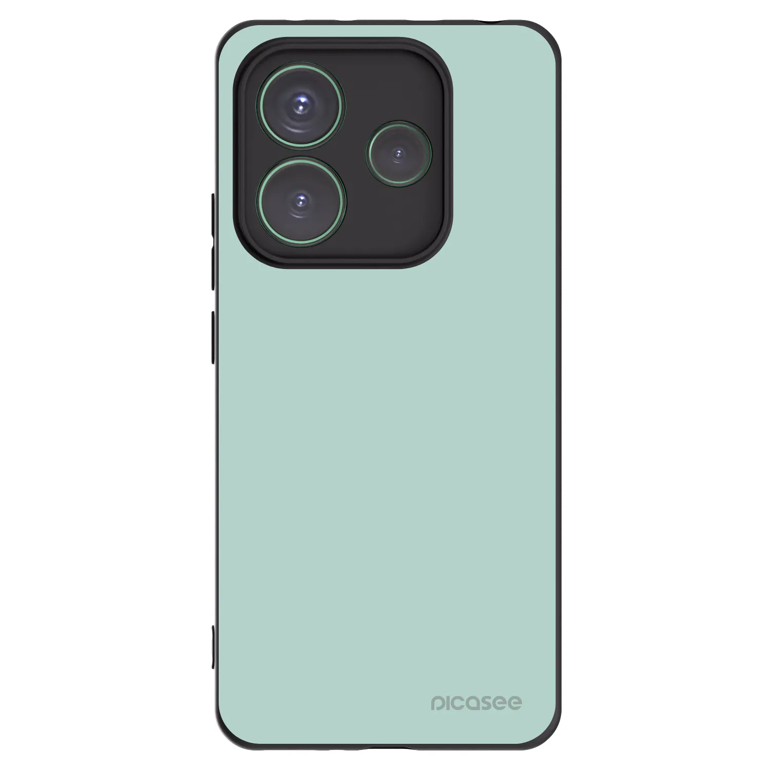 Picasee fekete szilikon tok az alábbi mobiltelefonokra Xiaomi Redmi Note 14 5G - Pastel Charm