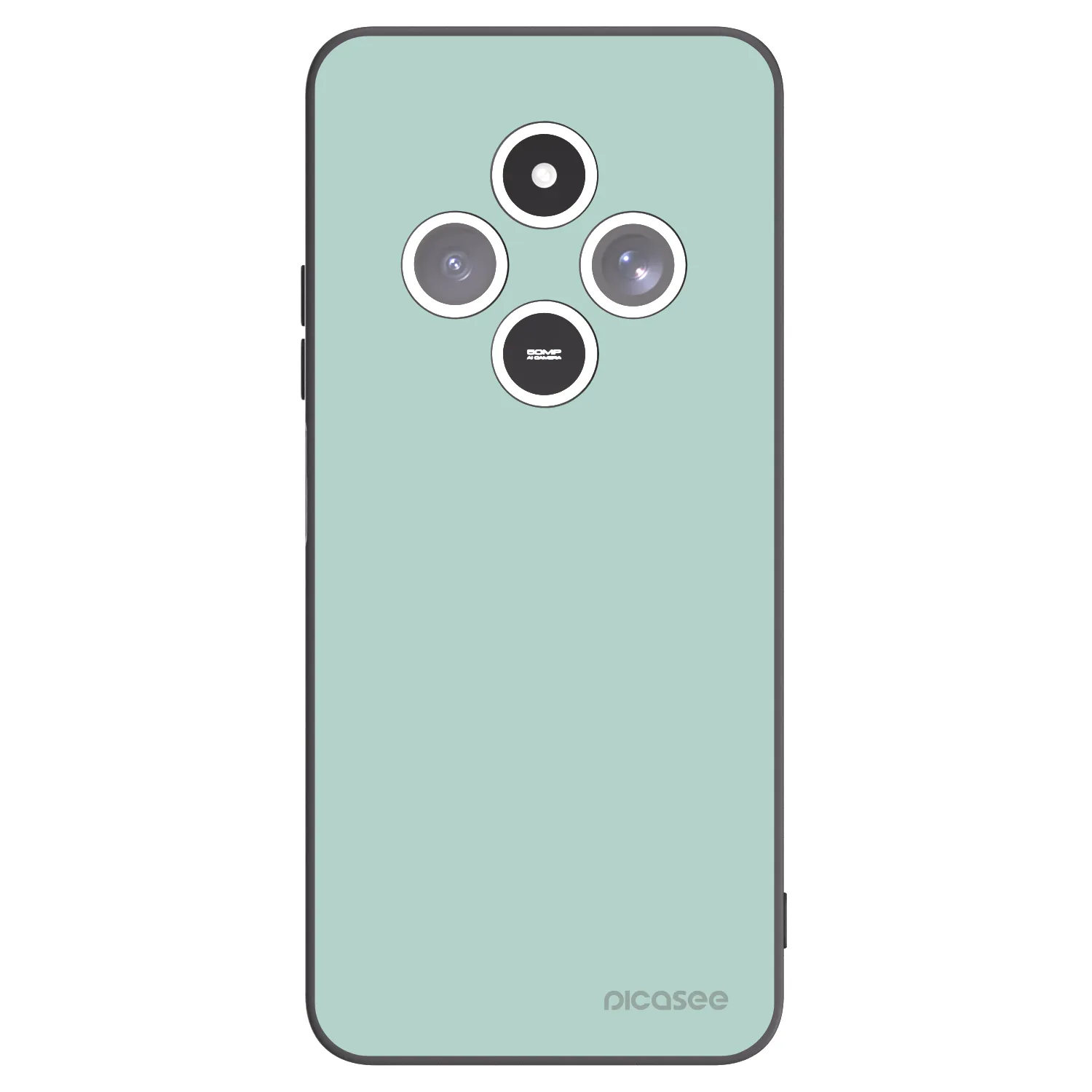 Picasee fekete szilikon tok az alábbi mobiltelefonokra Xiaomi Redmi 14C - Pastel Charm