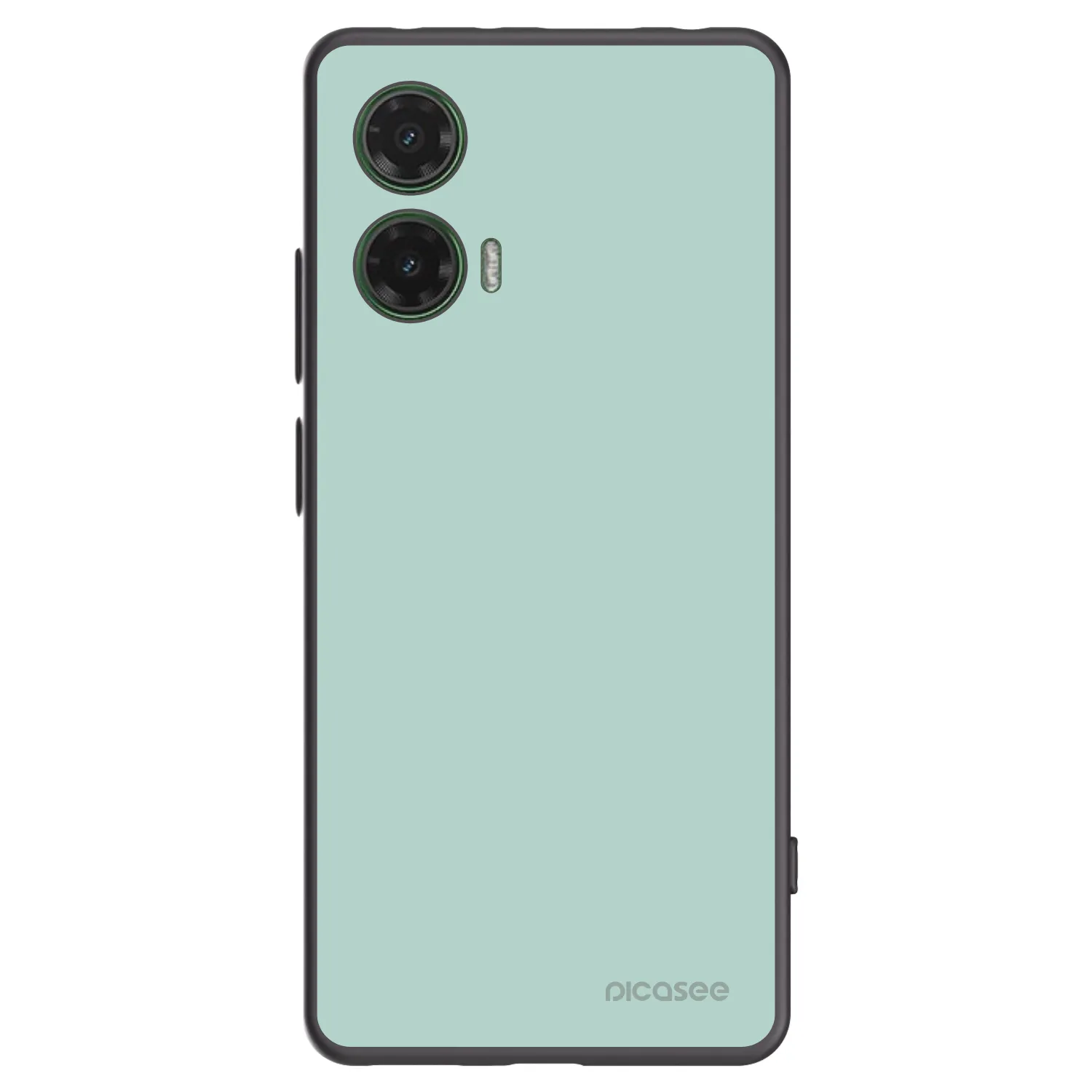 Picasee fekete szilikon tok az alábbi mobiltelefonokra Motorola Moto G35 5G - Pastel Charm